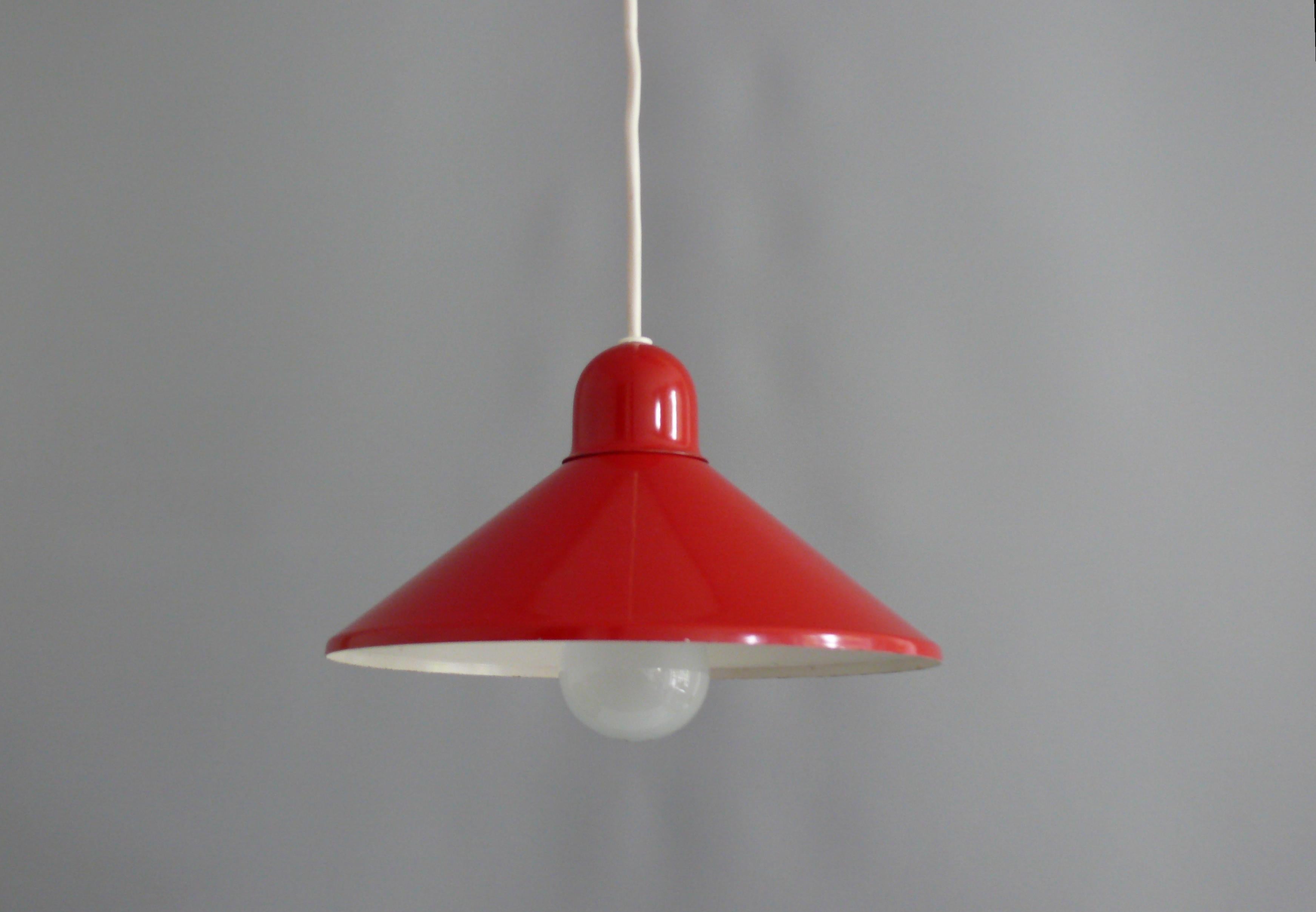 German 1960s Pendant Lamp, Horn - Denmark For Sale