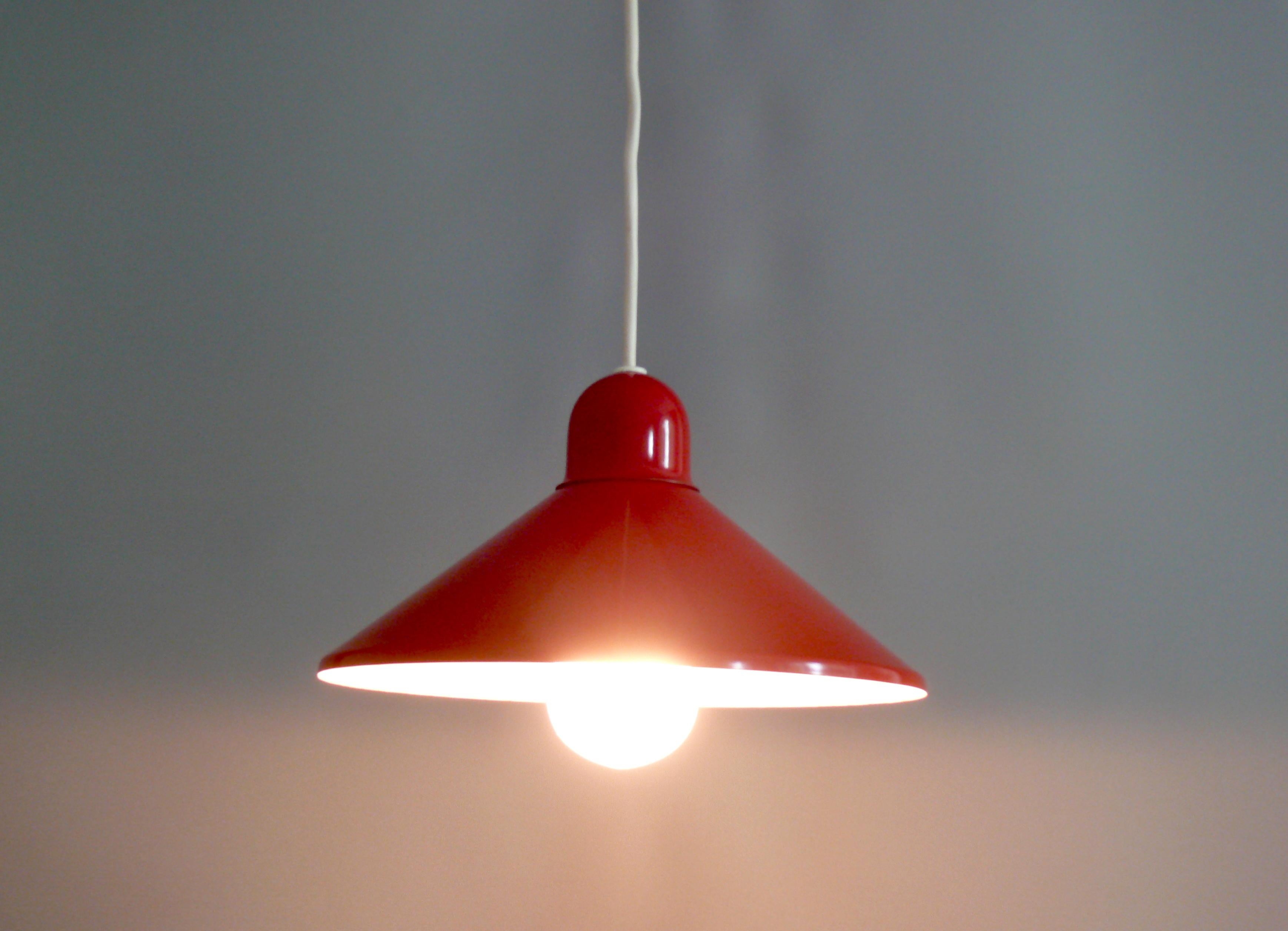 1960s Pendant Lamp, Horn - Denmark In Good Condition For Sale In Schwerin, MV