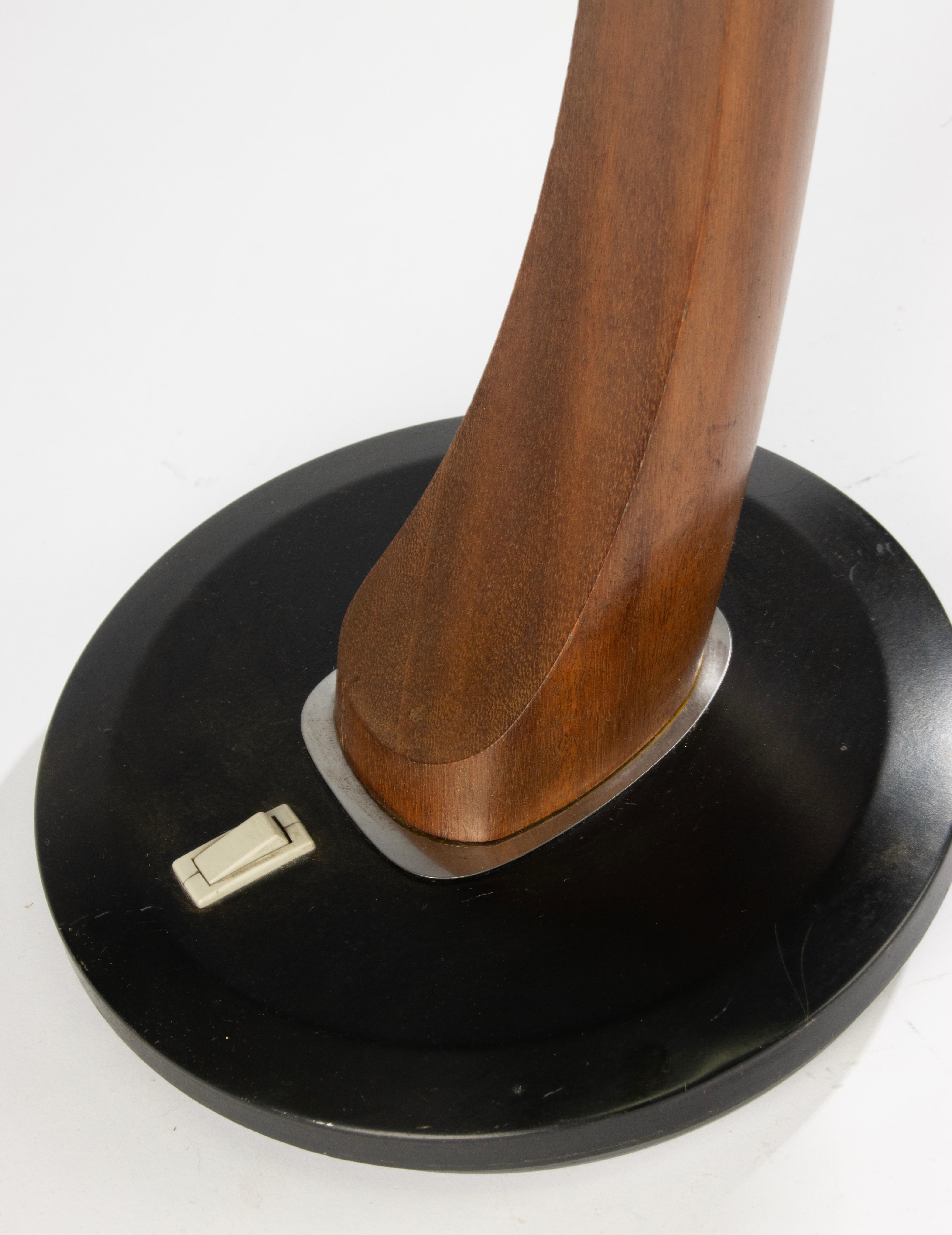 Lámpara de Sobremesa Péndulo Años 60 - FASE - Madera y Metal - Modelo Presidente - España en venta 7