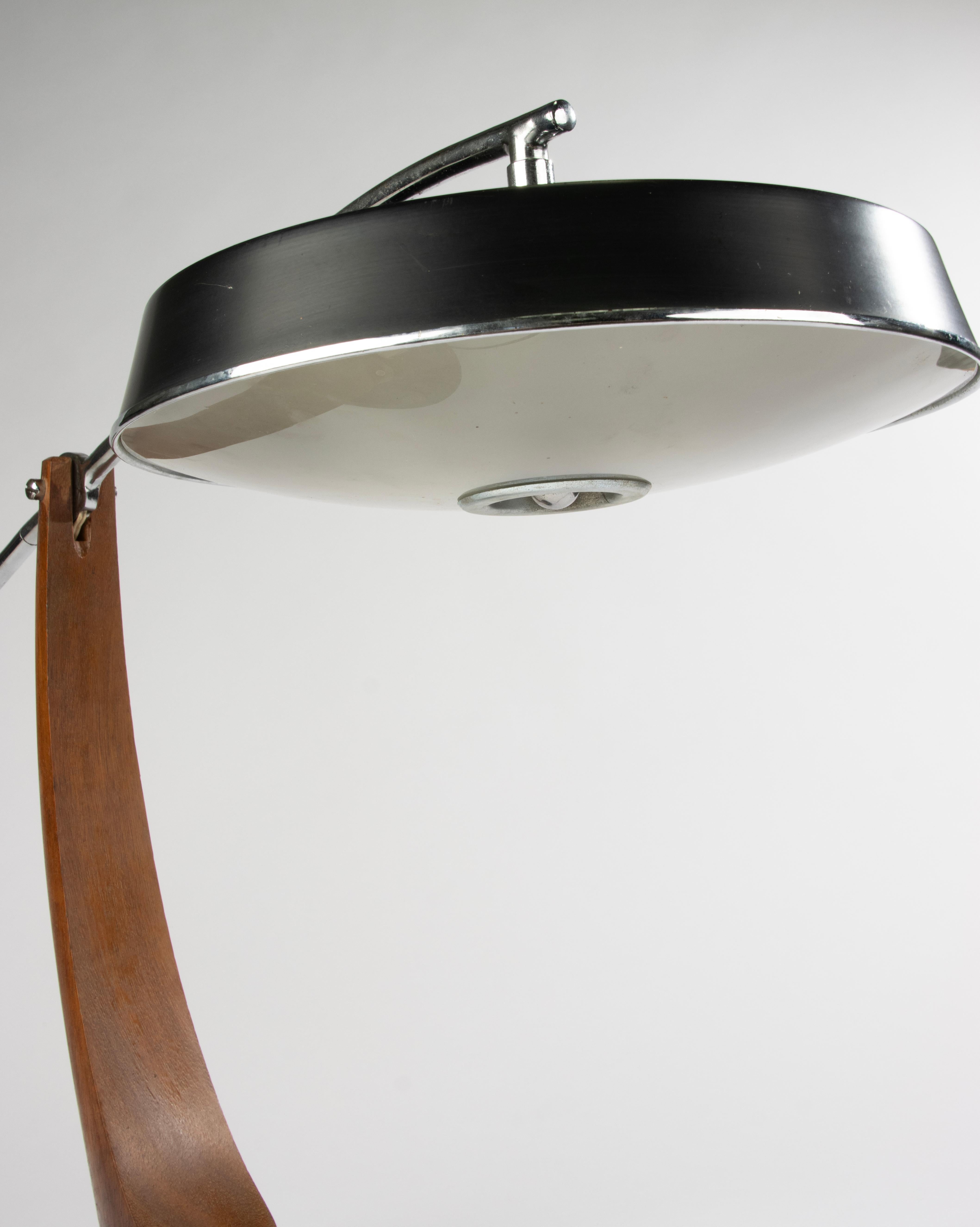 Lámpara de Sobremesa Péndulo Años 60 - FASE - Madera y Metal - Modelo Presidente - España en venta 12