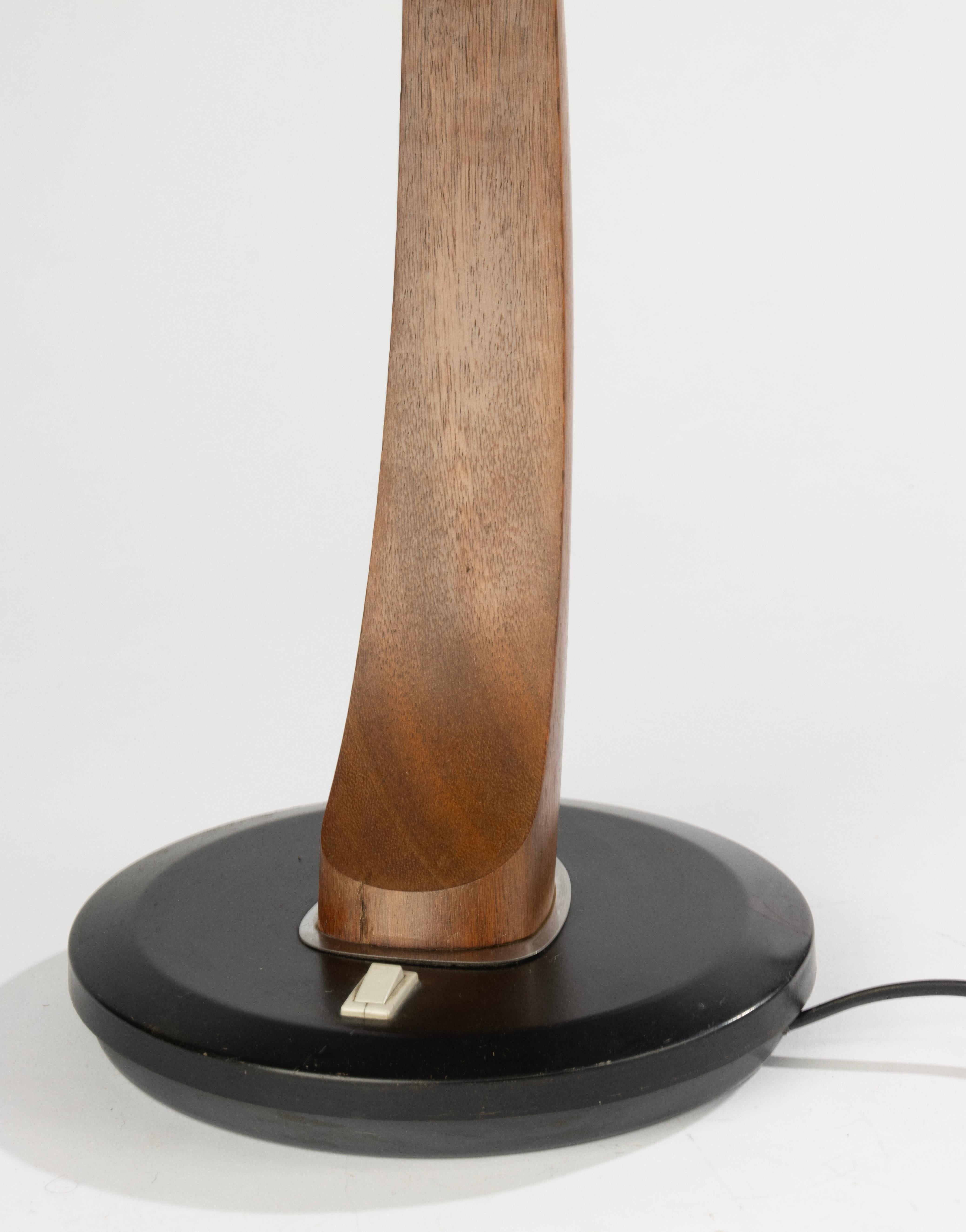 Lámpara de Sobremesa Péndulo Años 60 - FASE - Madera y Metal - Modelo Presidente - España en venta 2