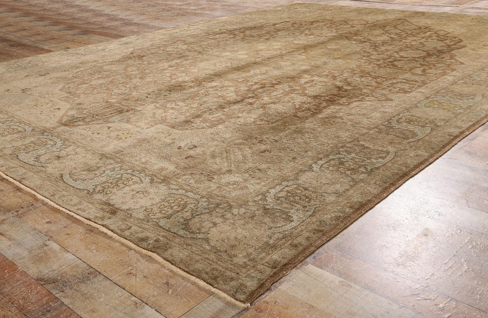 Perse Tapis persan vintage de Tabriz en vente