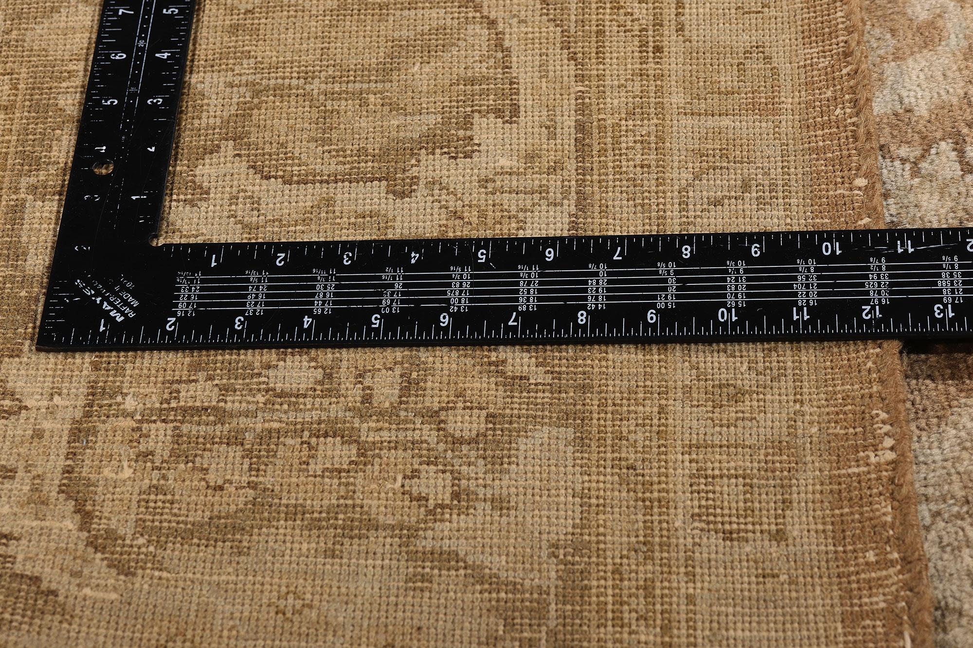 Noué à la main Tapis persan vintage de Tabriz en vente