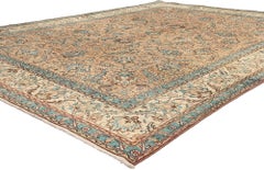 1960's Persian Tabriz Rug with Traditional Style