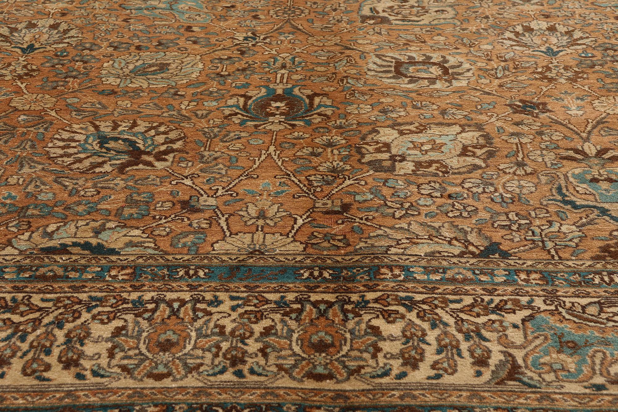 20th Century 1960's Persian Tabriz Rug with Traditional Style For Sale