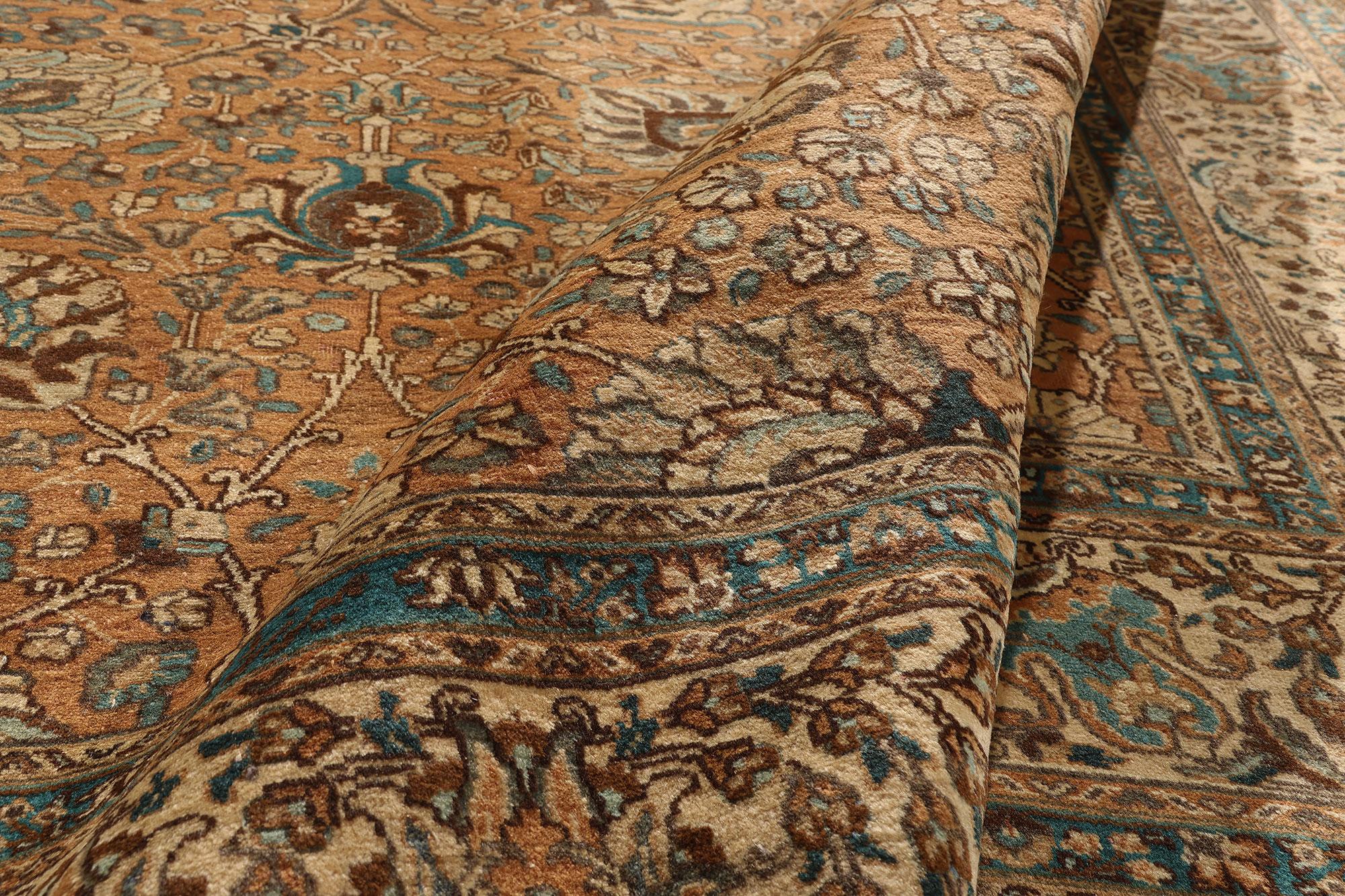 1960's Persian Tabriz Rug with Traditional Style For Sale 1