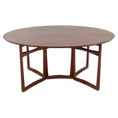Table de salle à manger Peter Hvidt & Orla Molgaard-Nielsen des années 1960 par France & Son