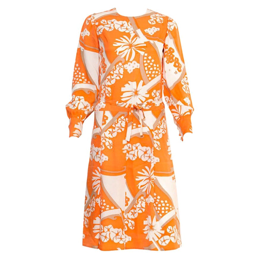 Robe imprimée Philippe Venet des années 1960