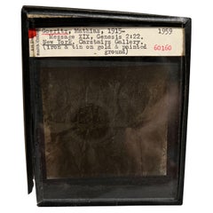 Vintage 1960s Photograph of Mathias Goeritz Mensaje Iron on Gold NY Carstairs Gallery