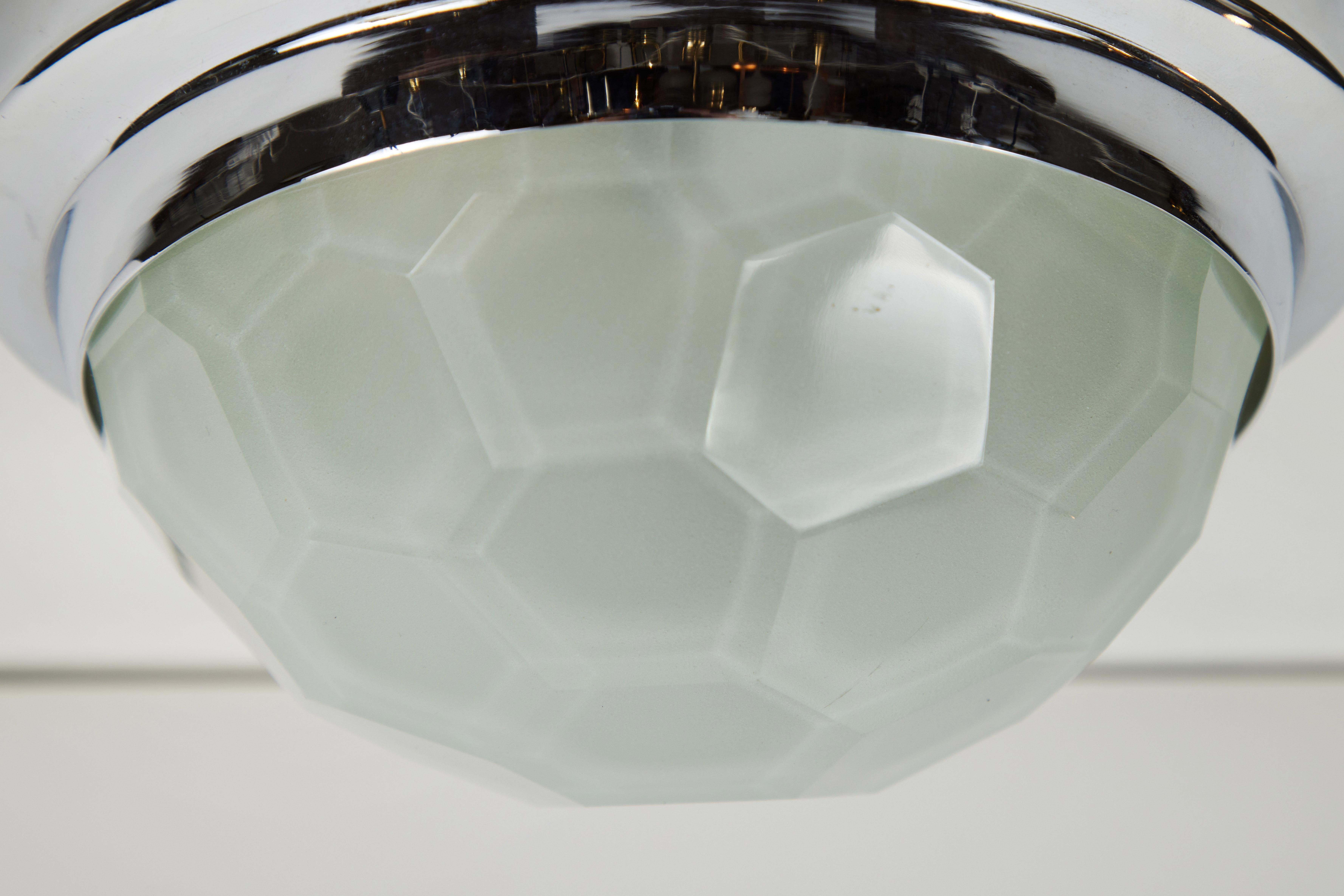 1960s Pia Guidetti Crippa Multifaceted Wall or Ceiling Light for Lumi For Sale 2
