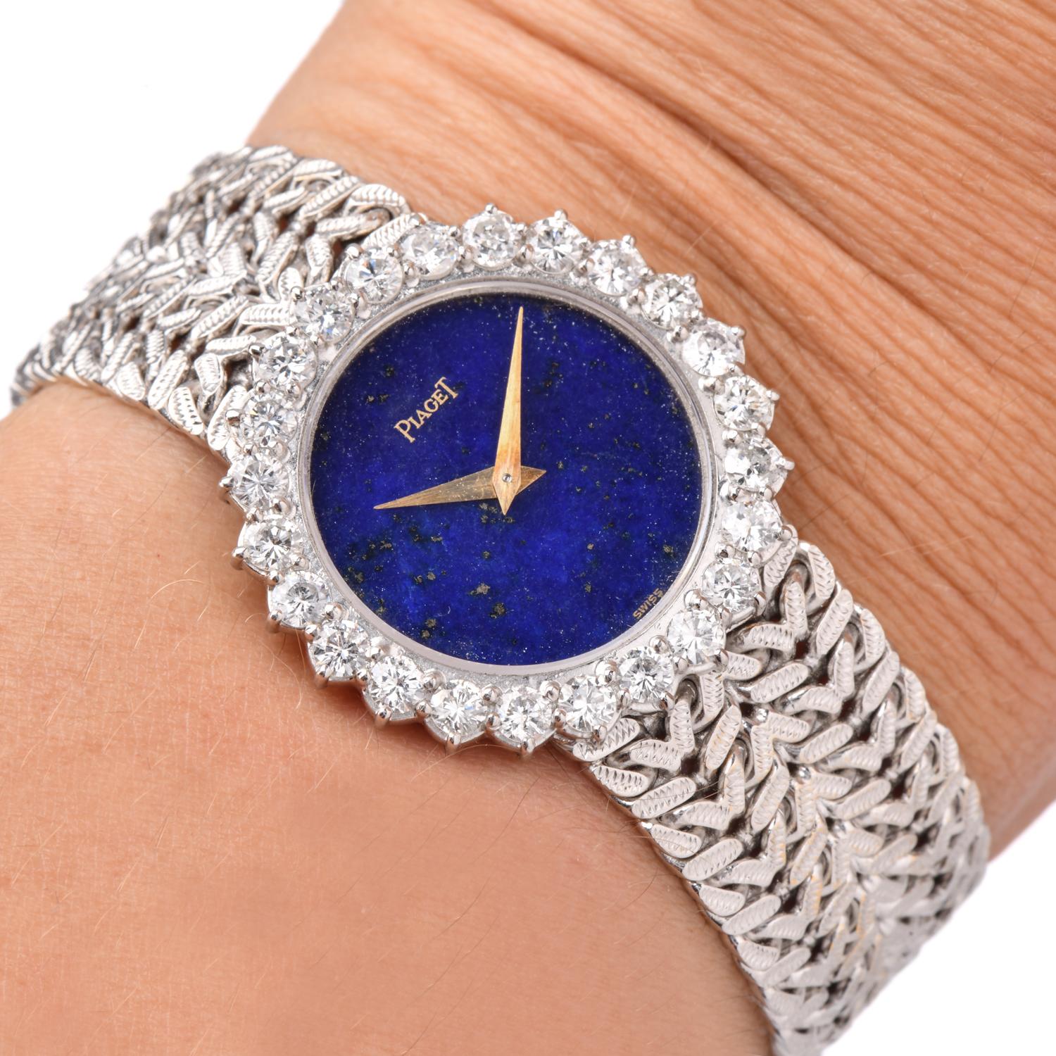 piaget vintage diamond watch