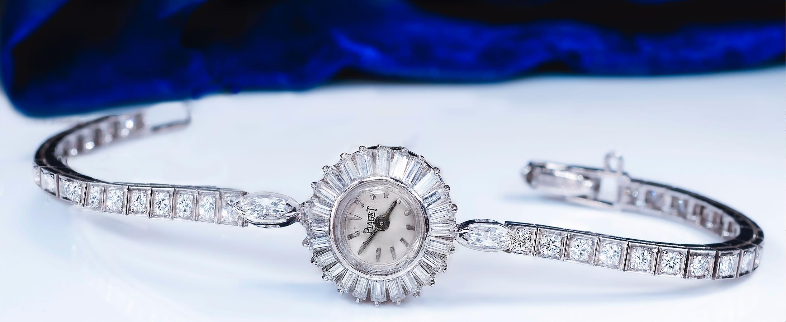 diamond tennis bracelet watch