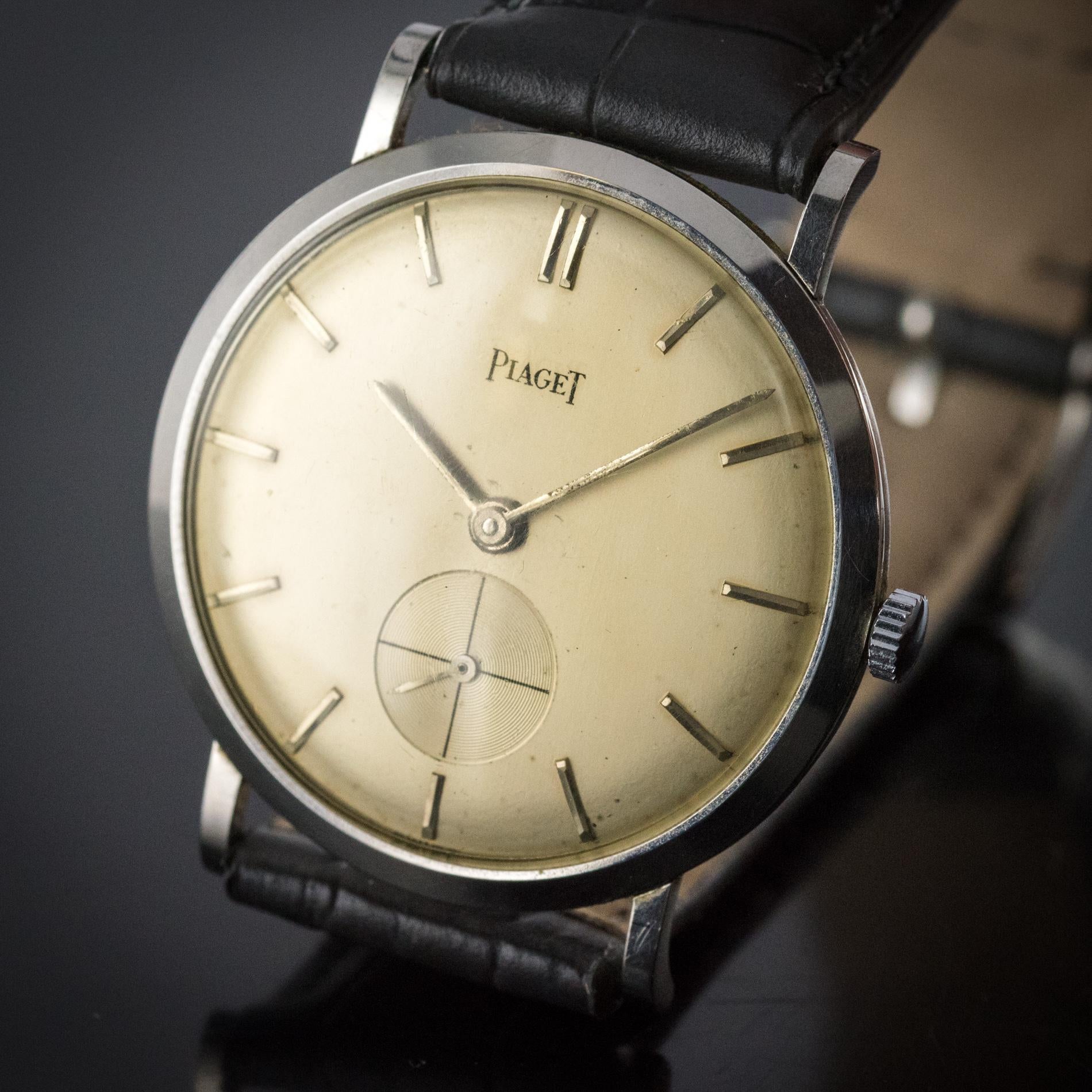 1960s Piaget Retro Men Wristwatch 3