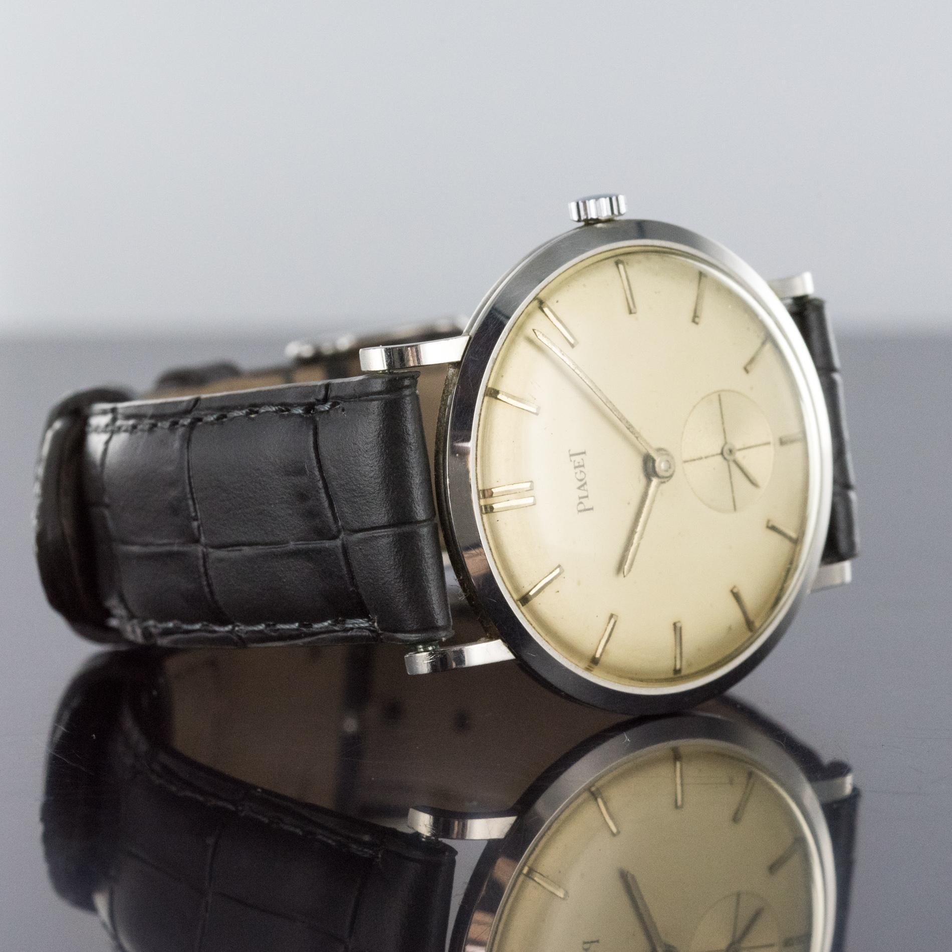 1960s Piaget Retro Men Wristwatch 7
