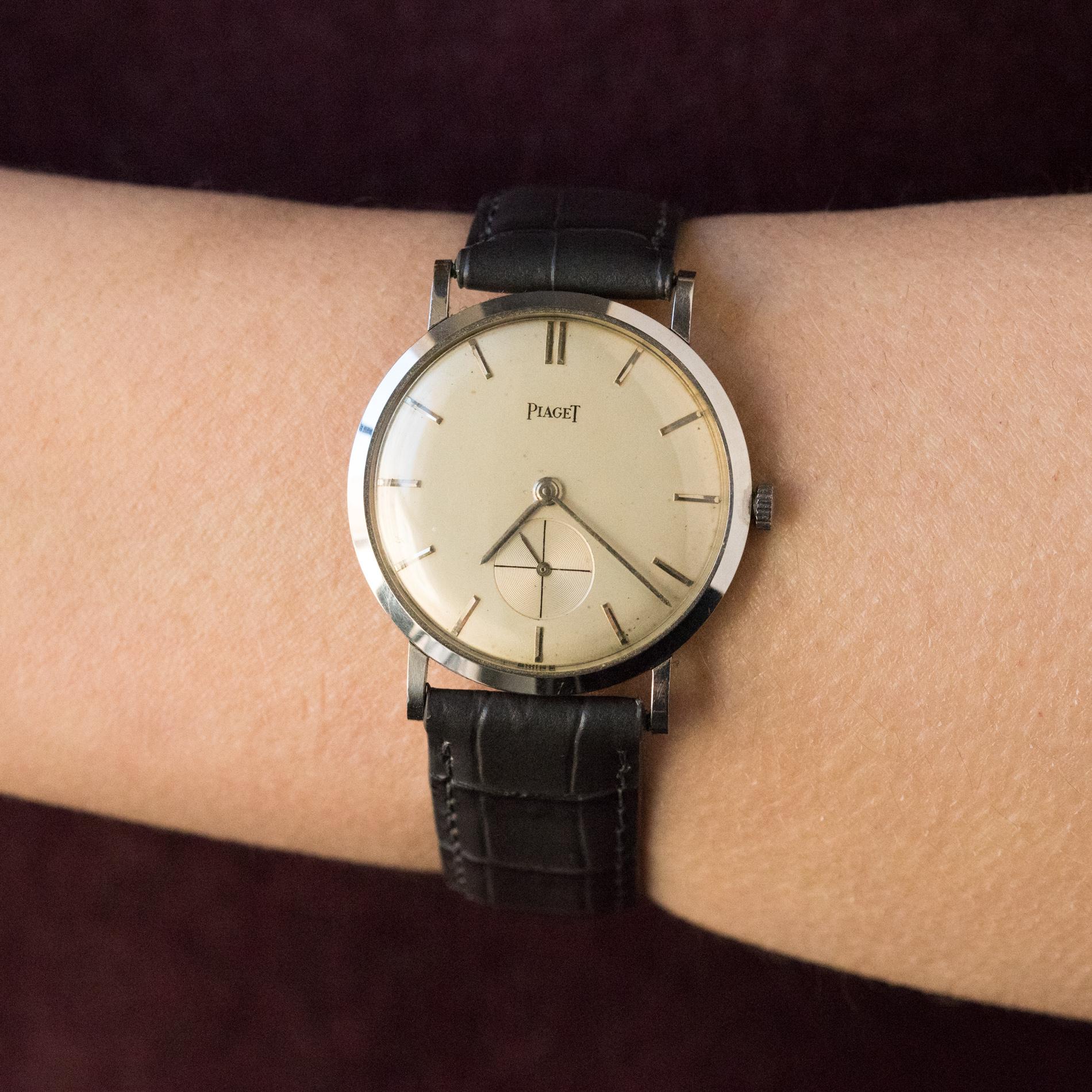 Men's 1960s Piaget Retro Men Wristwatch