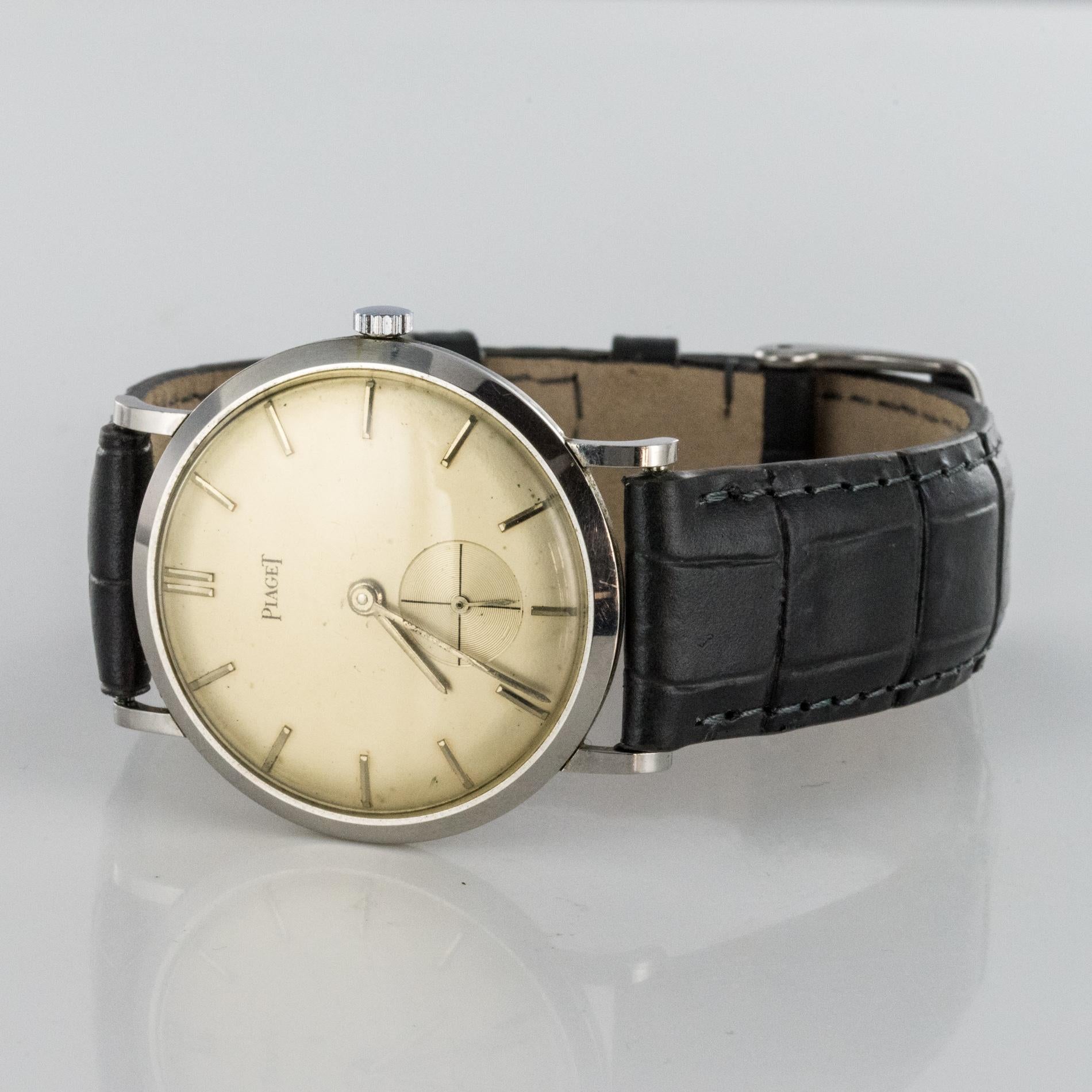 1960s Piaget Retro Men Wristwatch 2