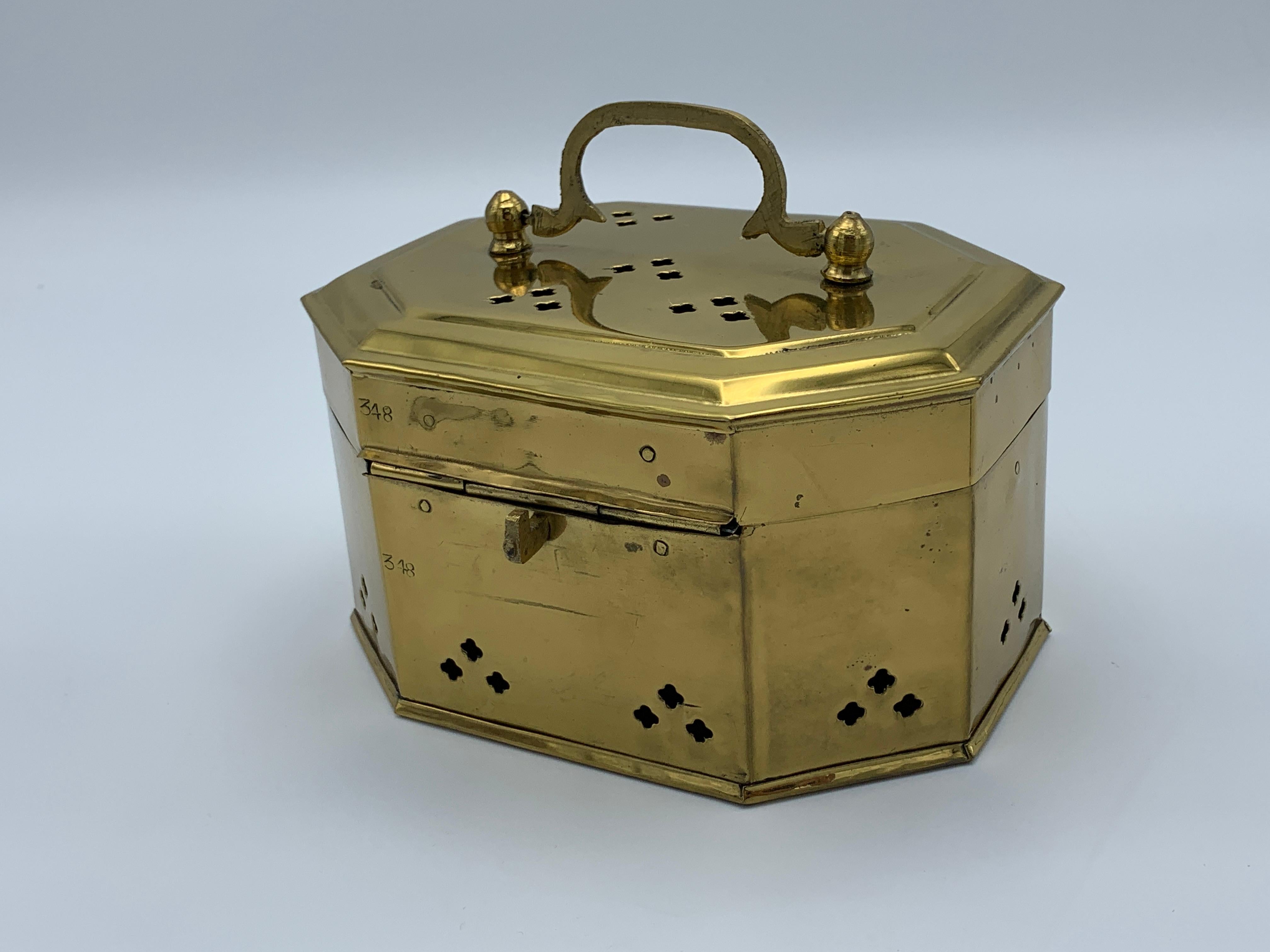 cricket box brass