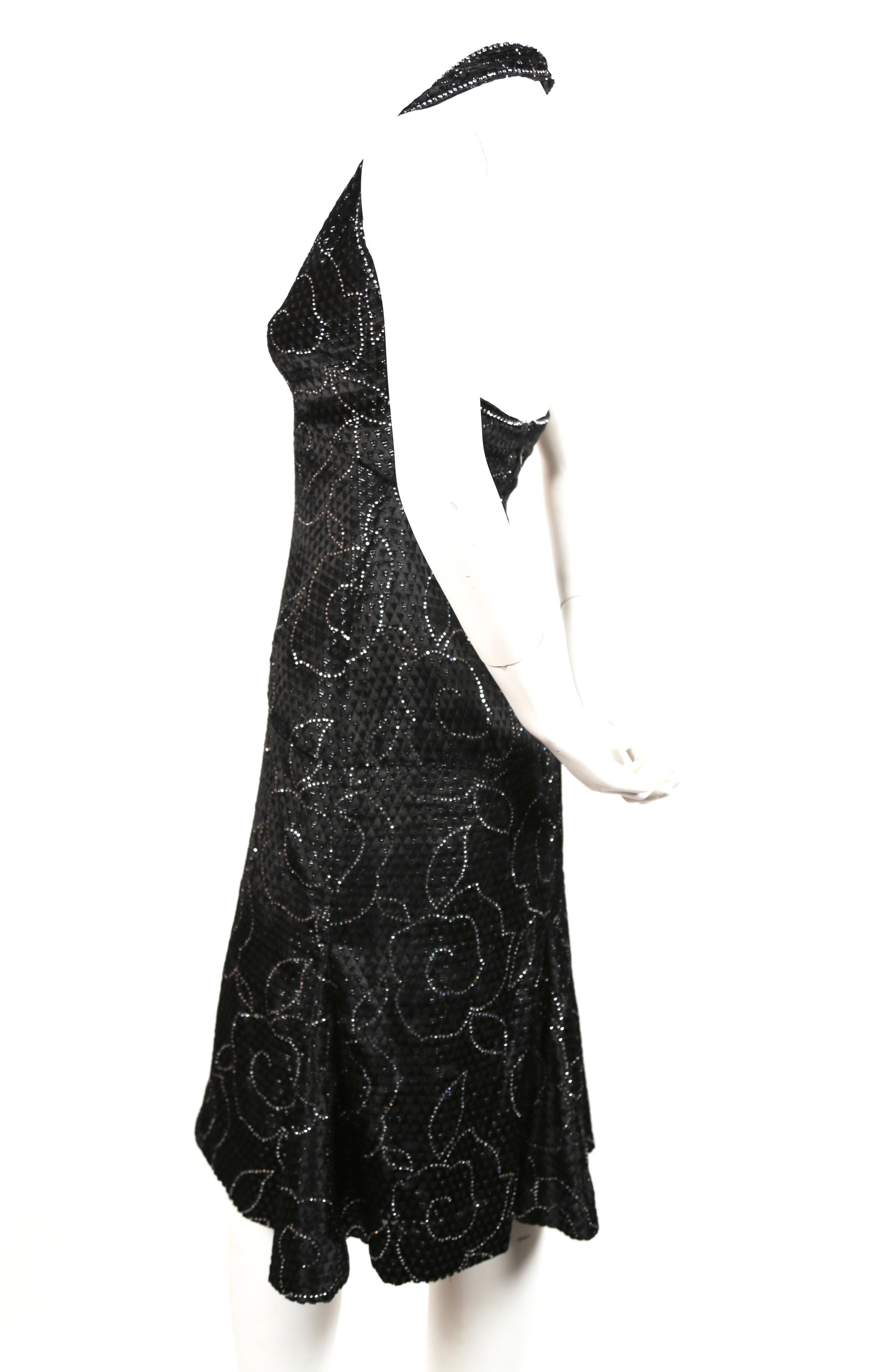pierre balmain black dress