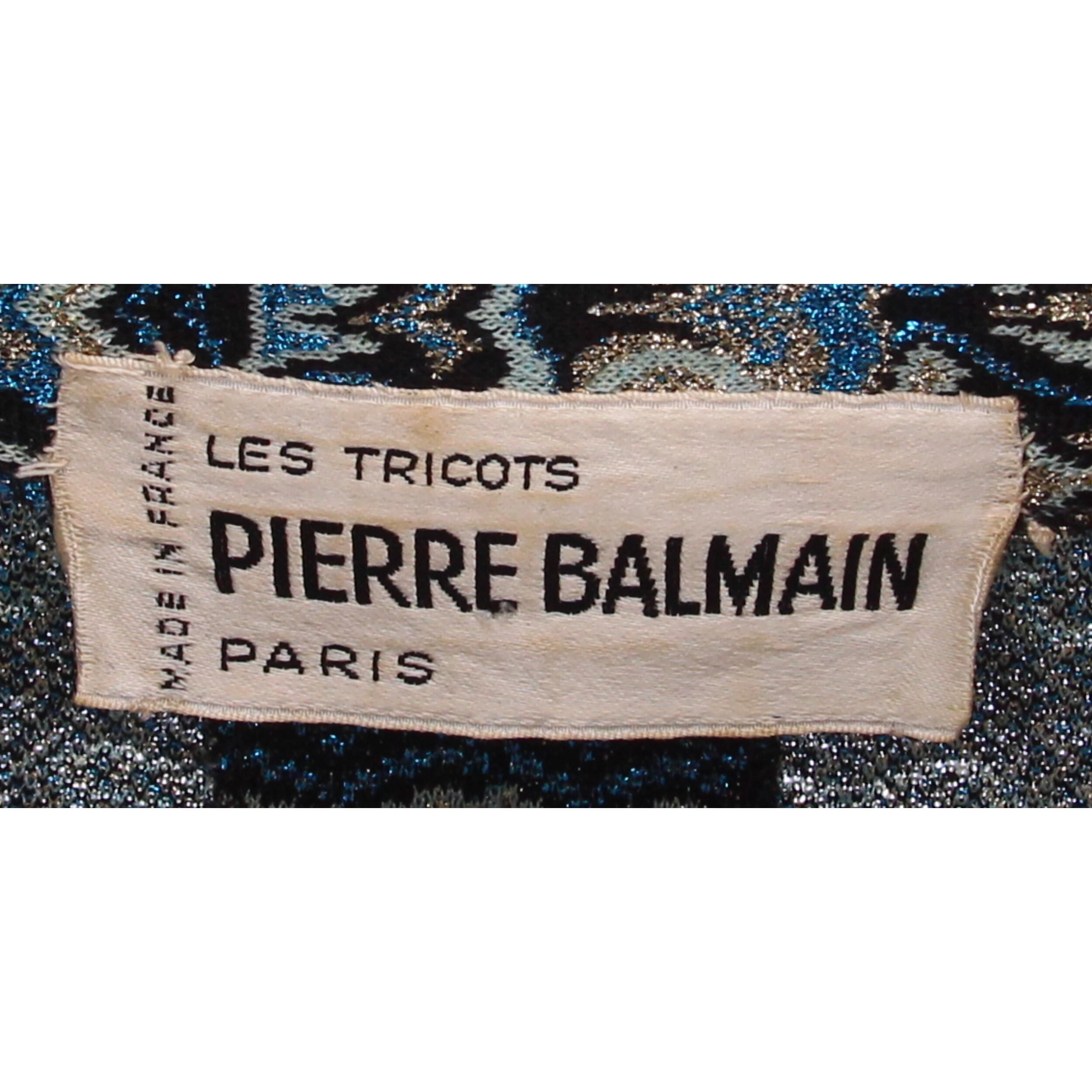 Women's 1960s Pierre Balmain Glitter Vest