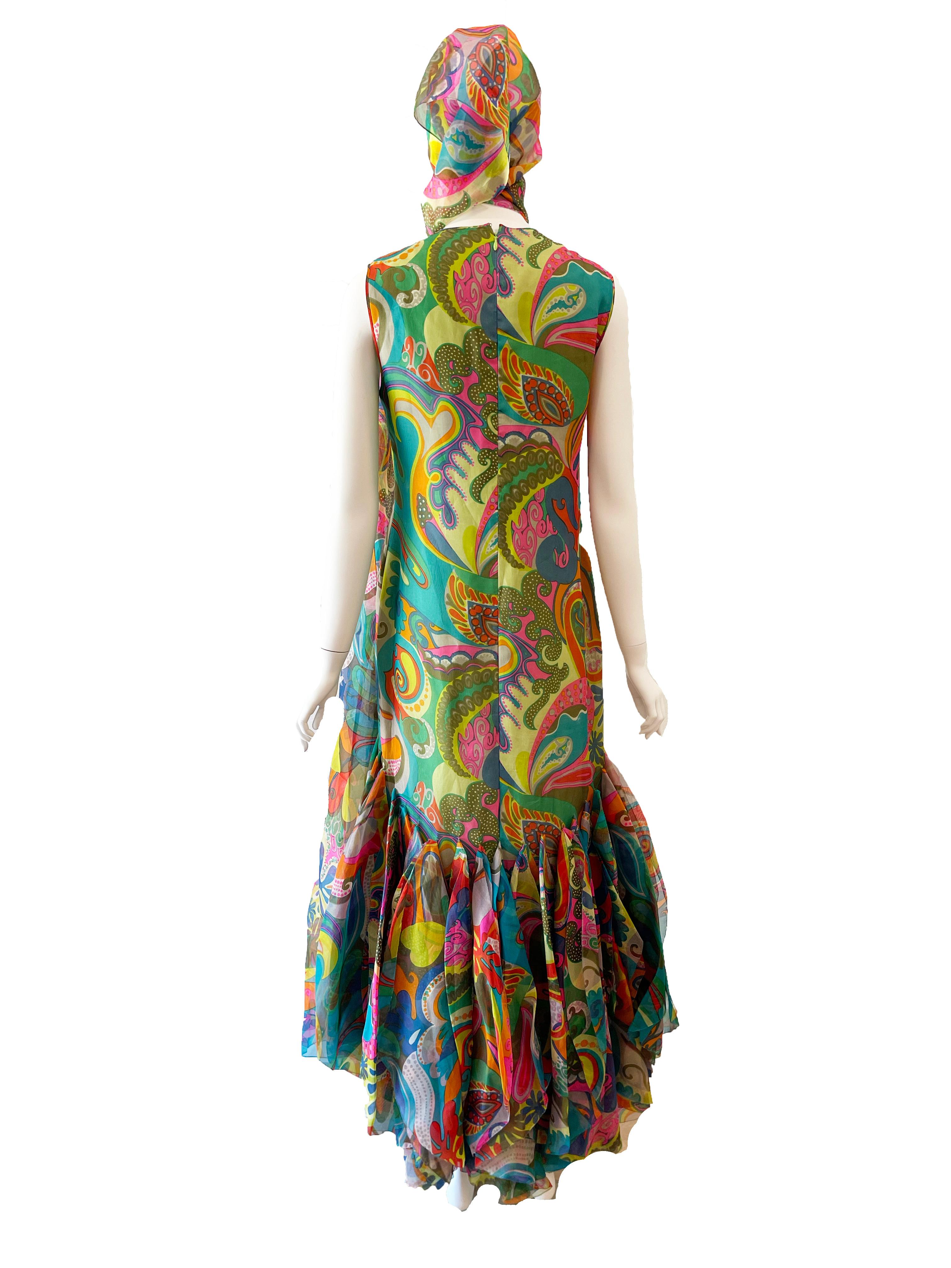 Women's 1960s Pierre Cardin Haute Couture Gown 