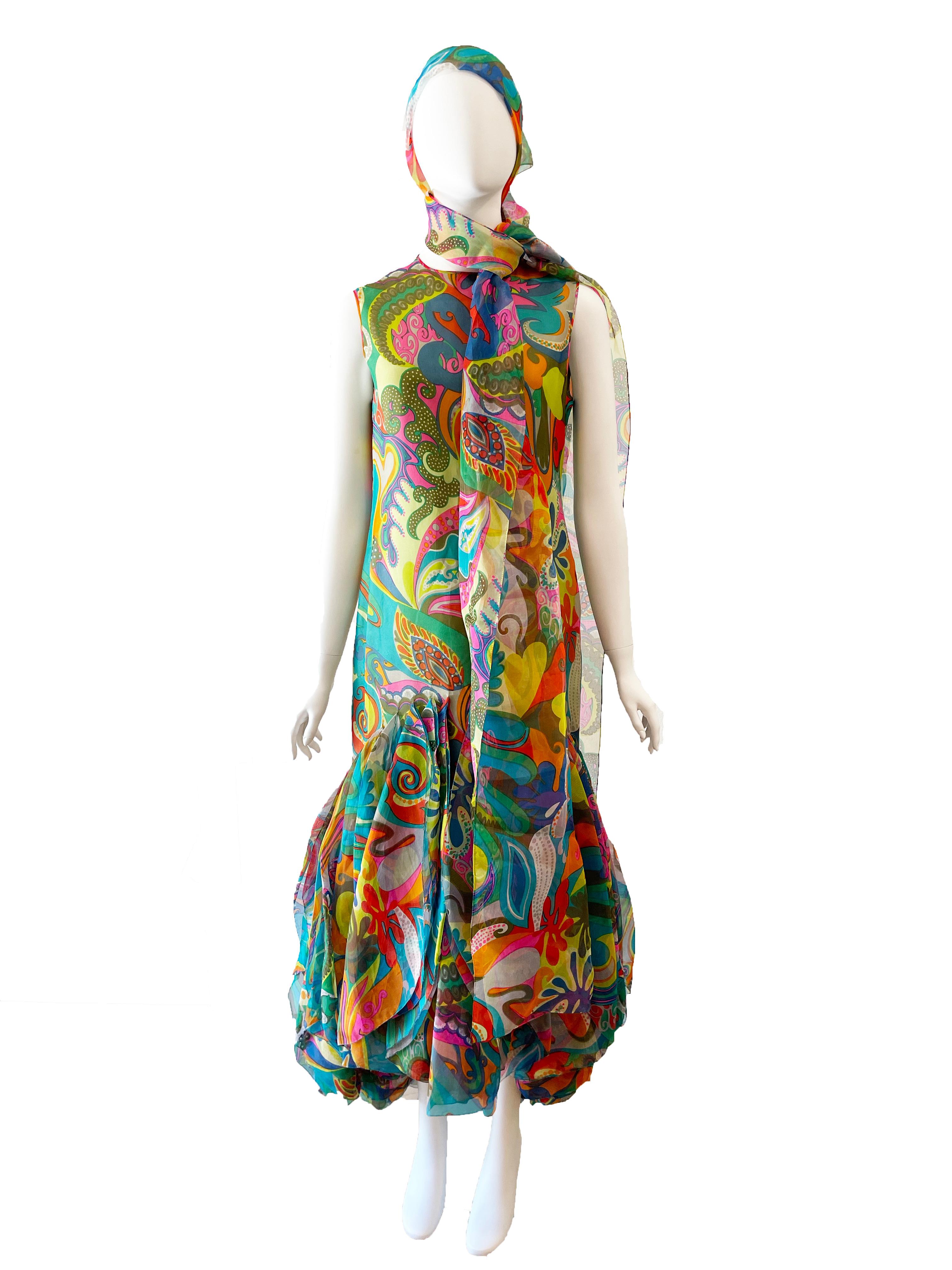 1960s Pierre Cardin Haute Couture Gown  2