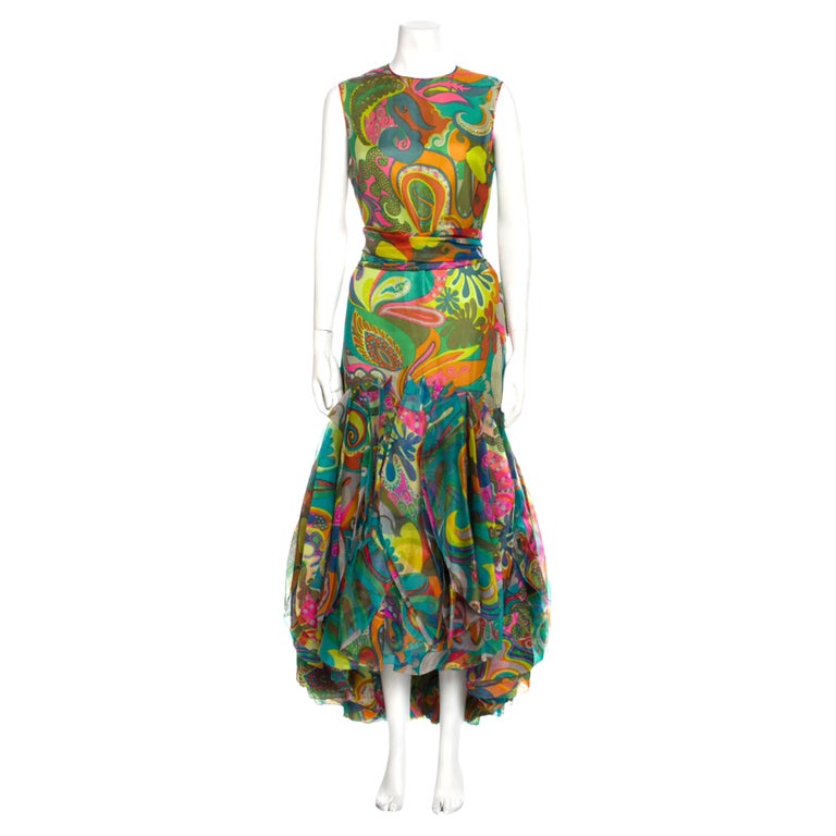 1960s Pierre Cardin Haute Couture Gown at 1stDibs