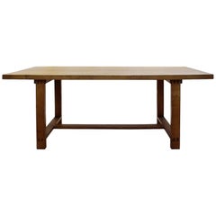 1960s Pierre Chapo "T01" Dining Table, France