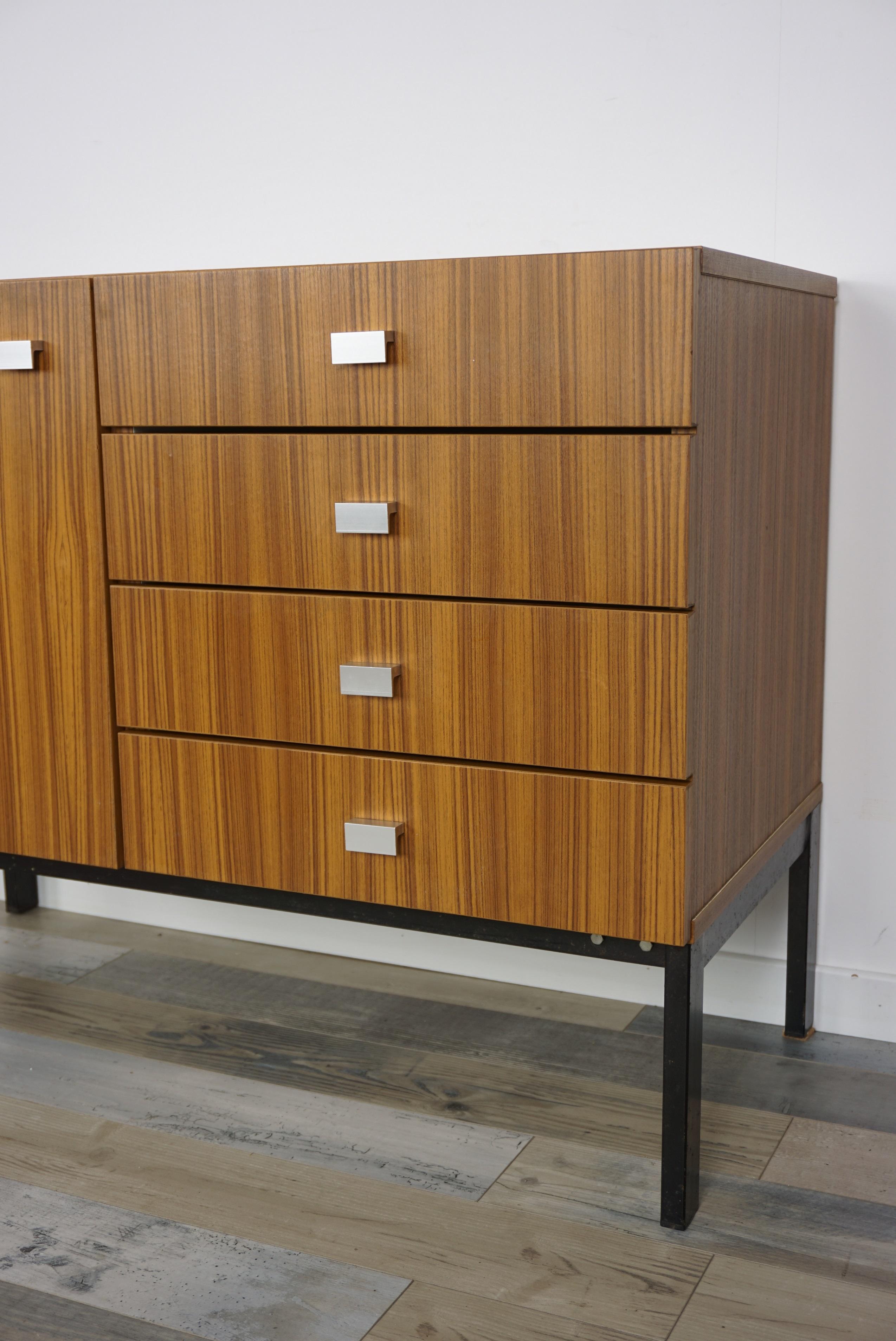Belgian 1960s Pierre Guariche Design Storage Cabinet for Meurop