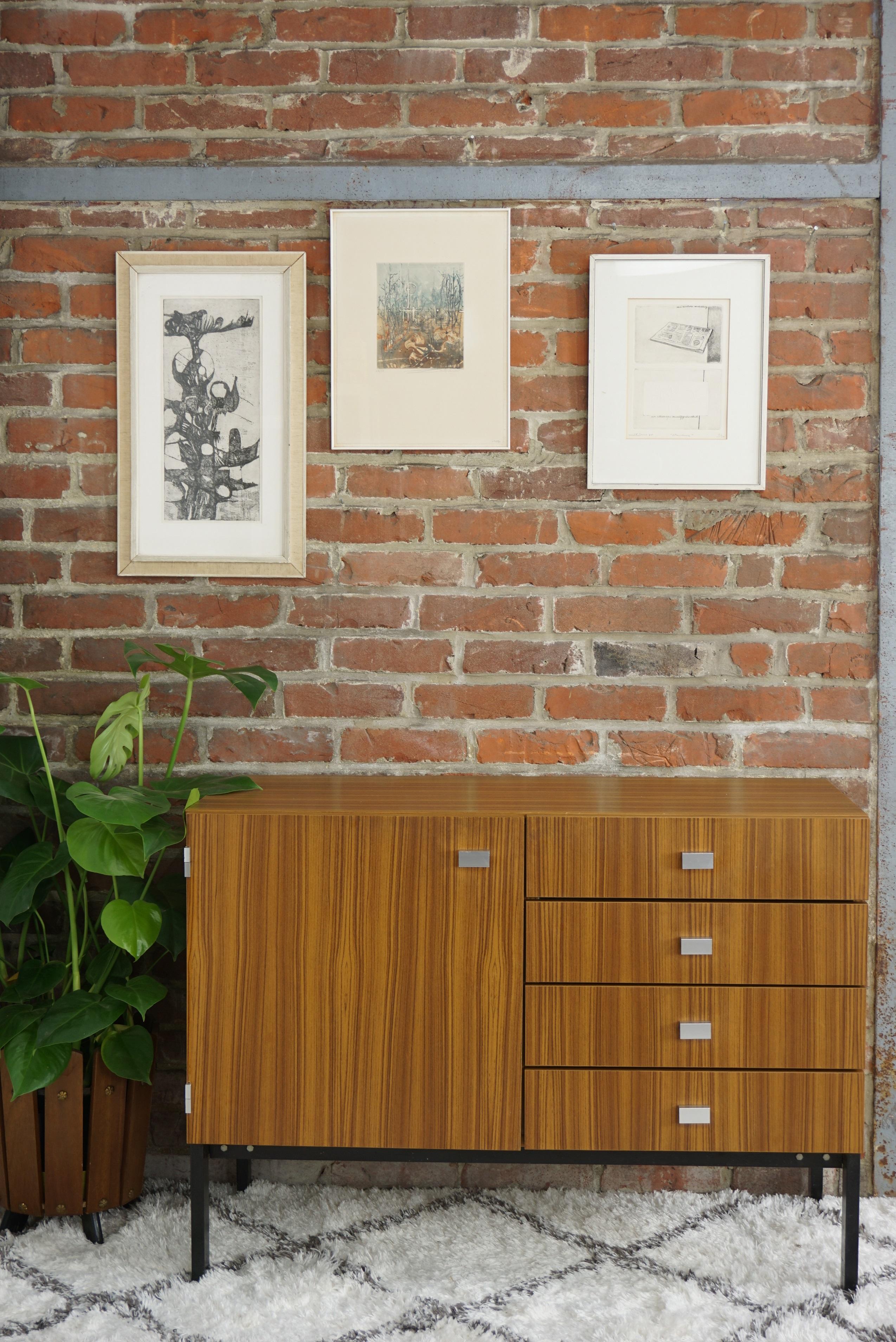 1960s Pierre Guariche Design Storage Cabinet for Meurop 1
