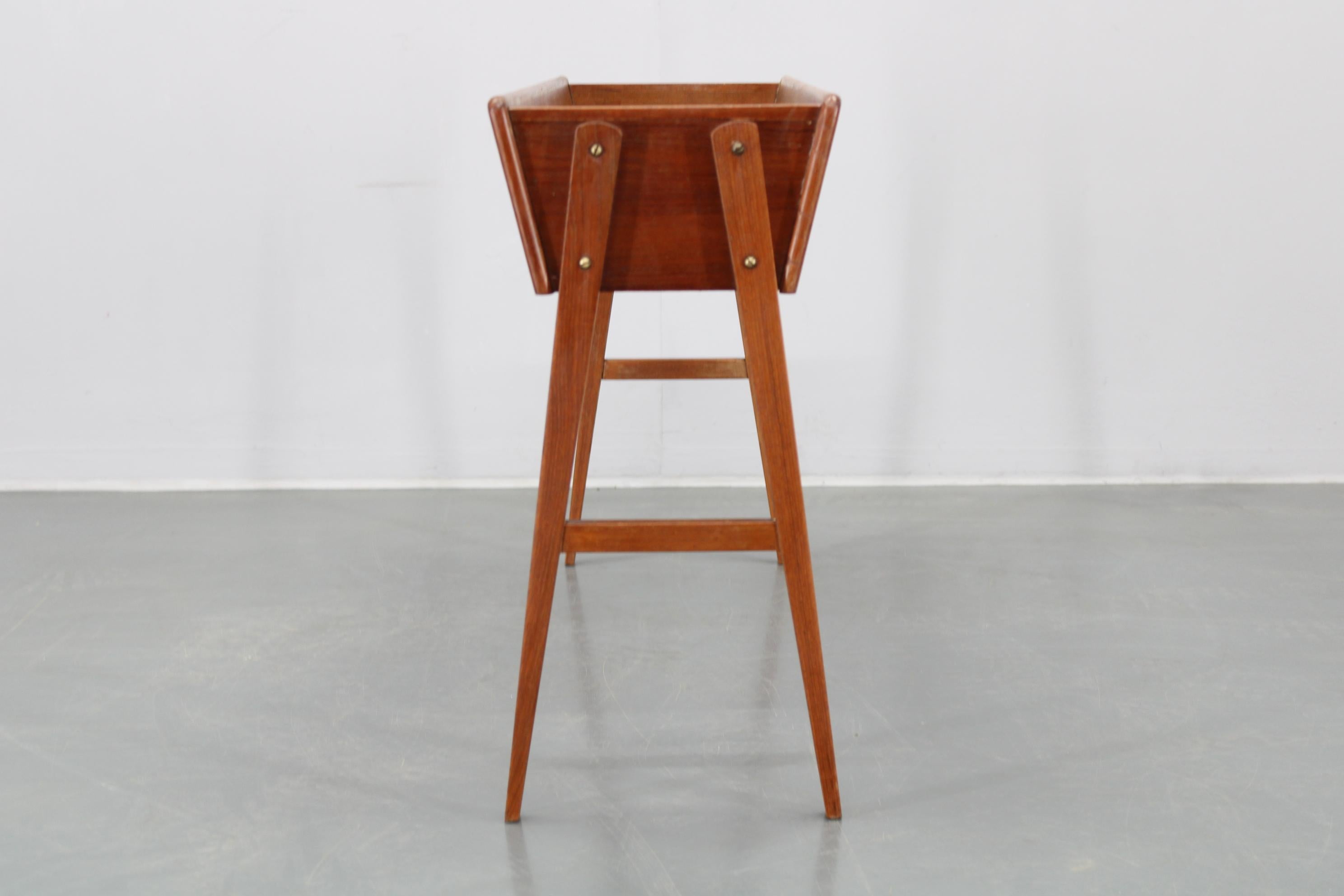 20th Century 1960s Pine Tree Planter Holder Stand , Denmark For Sale