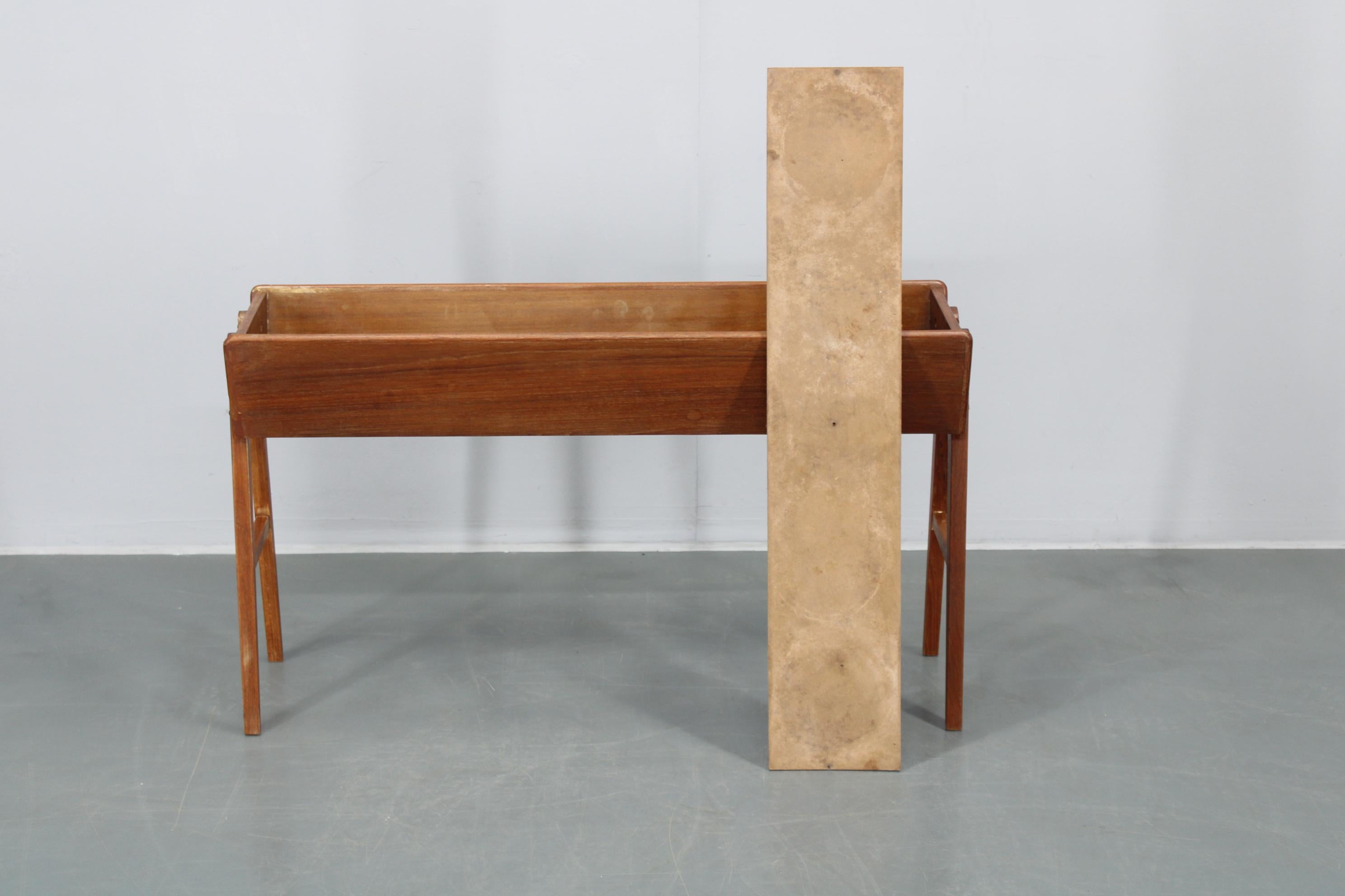 Wood 1960s Pine Tree Planter Holder Stand , Denmark For Sale