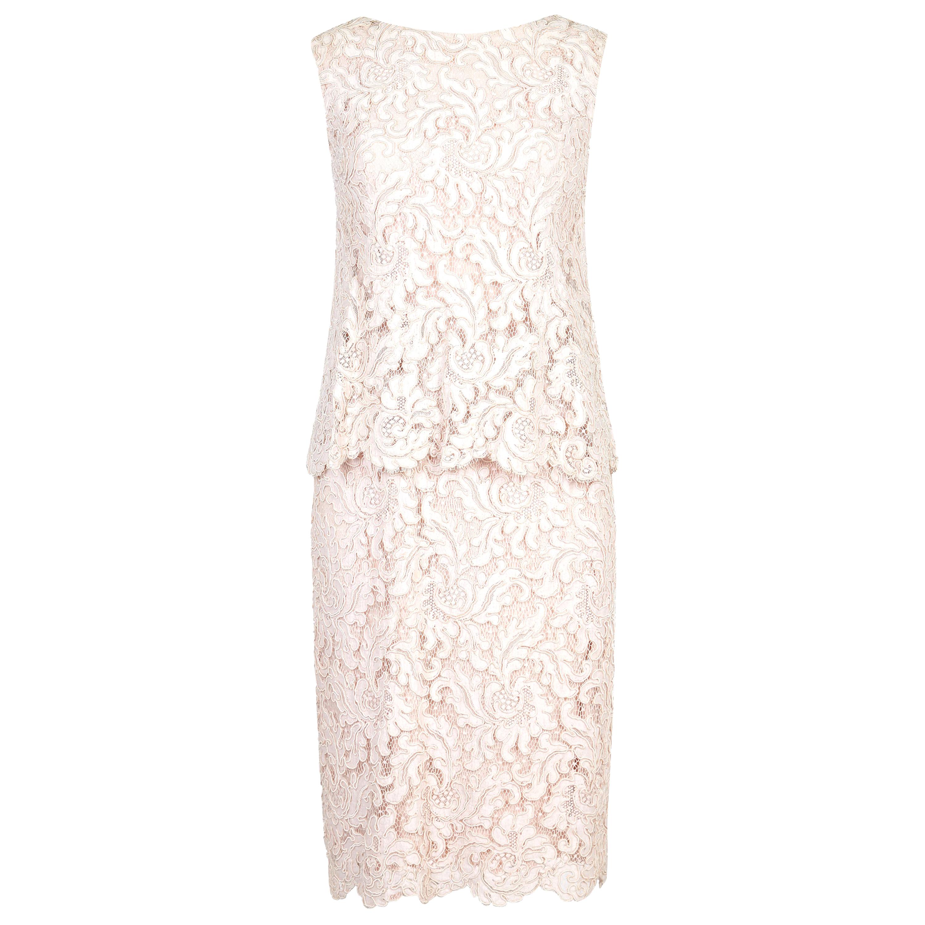 white lace occasion dress