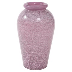 1960's Pink Murano Glass Vase
