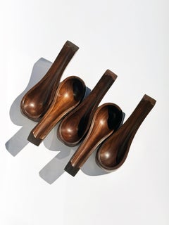 Porte-pipe des années 1960 en palissandre massif par Jean Gillon pour WoodArt