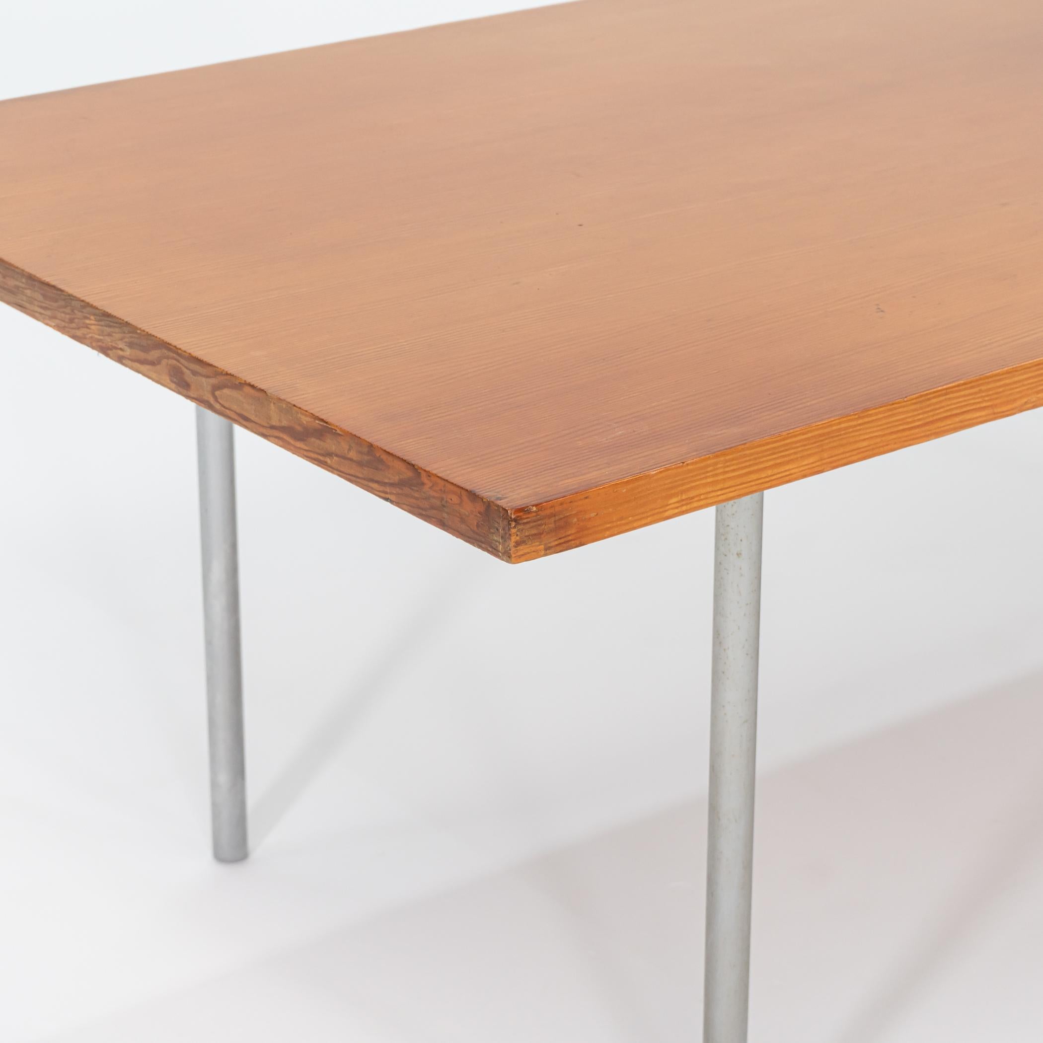 Steel 1960s PK-41 Rectangular Dining Table by Poul Kjaerholm for E. Kold Christensen For Sale