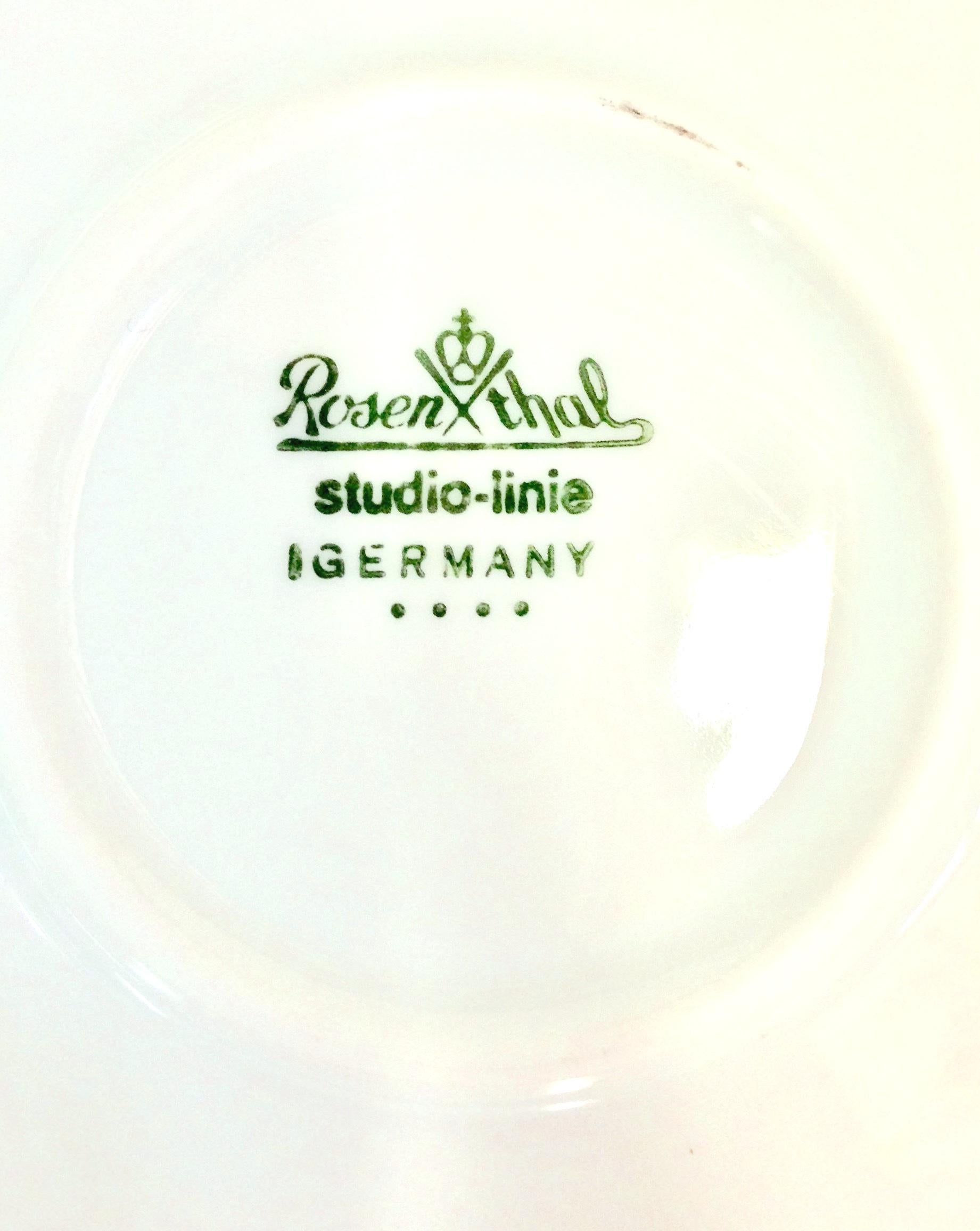Platinum 1960'S Porcelain Dinnerware 