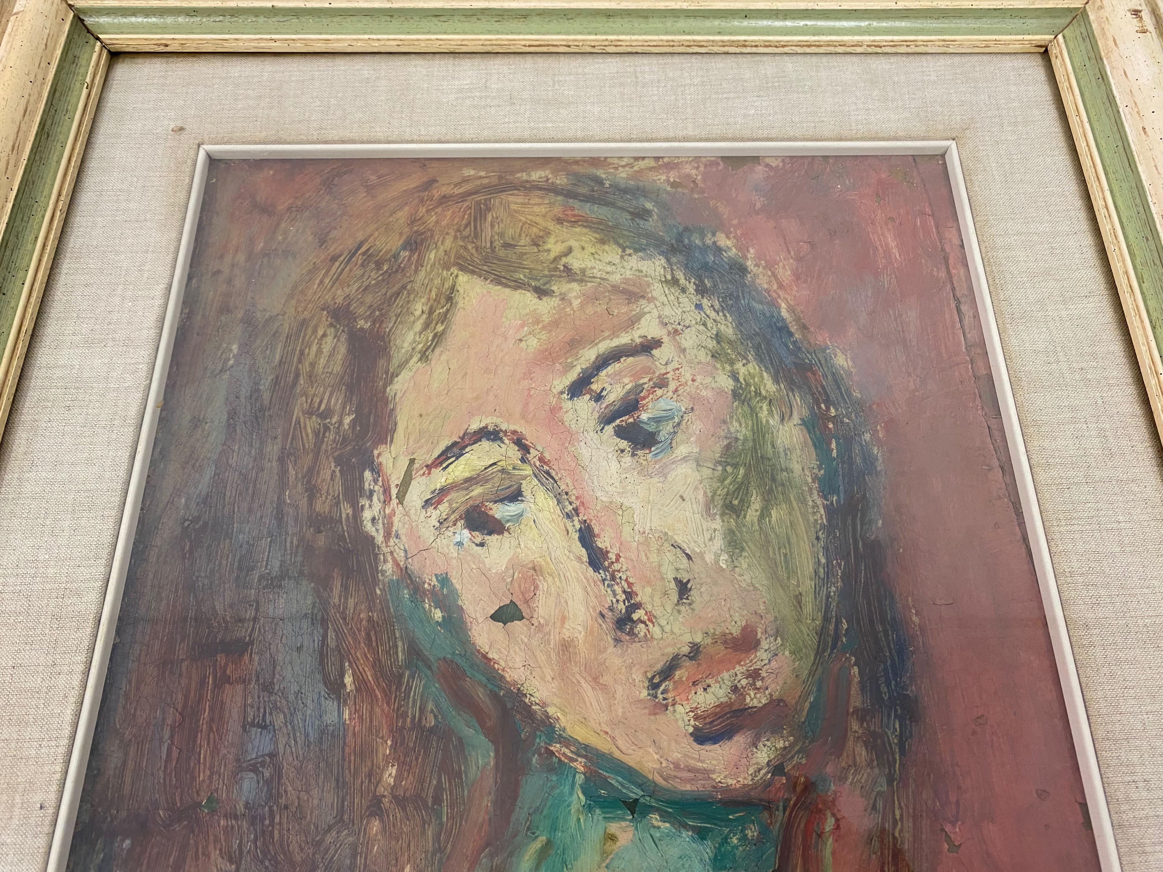 1960s Portrait of a Female In Good Condition For Sale In London, London