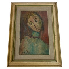 Portrait d'une femme des années 1960