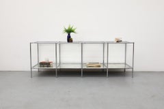 1960s Poul Cadovius 'Abstracta' Shelving System with Glass & Mirror