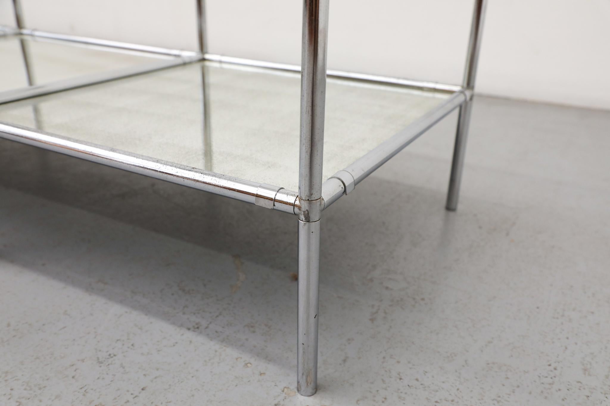 1960s Poul Cadovius 'Abstracta' Shelving System with Glass & Mirror For Sale 14