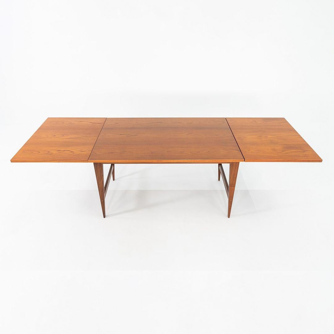 Modern 1960s Poul Cadovius Cado Dining Table in Teak with Two Leaves 94