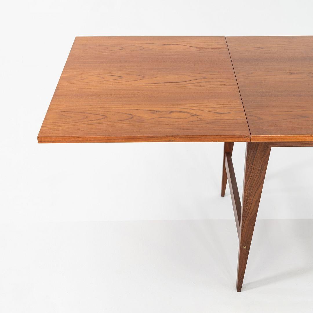Mid-20th Century 1960s Poul Cadovius Cado Dining Table in Teak with Two Leaves 94