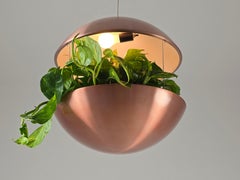 DENMARK Cadovius Largest Lighted Cooper Planter RS 50 Pendant , Danemark, années 1960