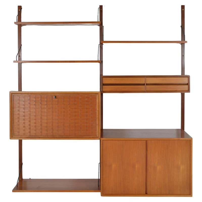 G Plan Teak Modular Wall Unit For Sale at 1stDibs