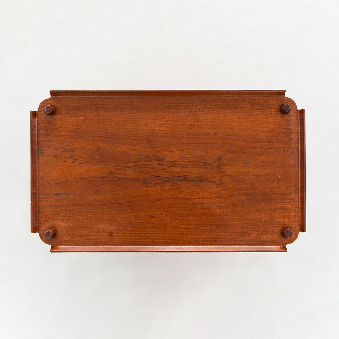 1960s Poul Hundevad for Vamdrup Teak Bar / Serving Cart in Teak For Sale 2