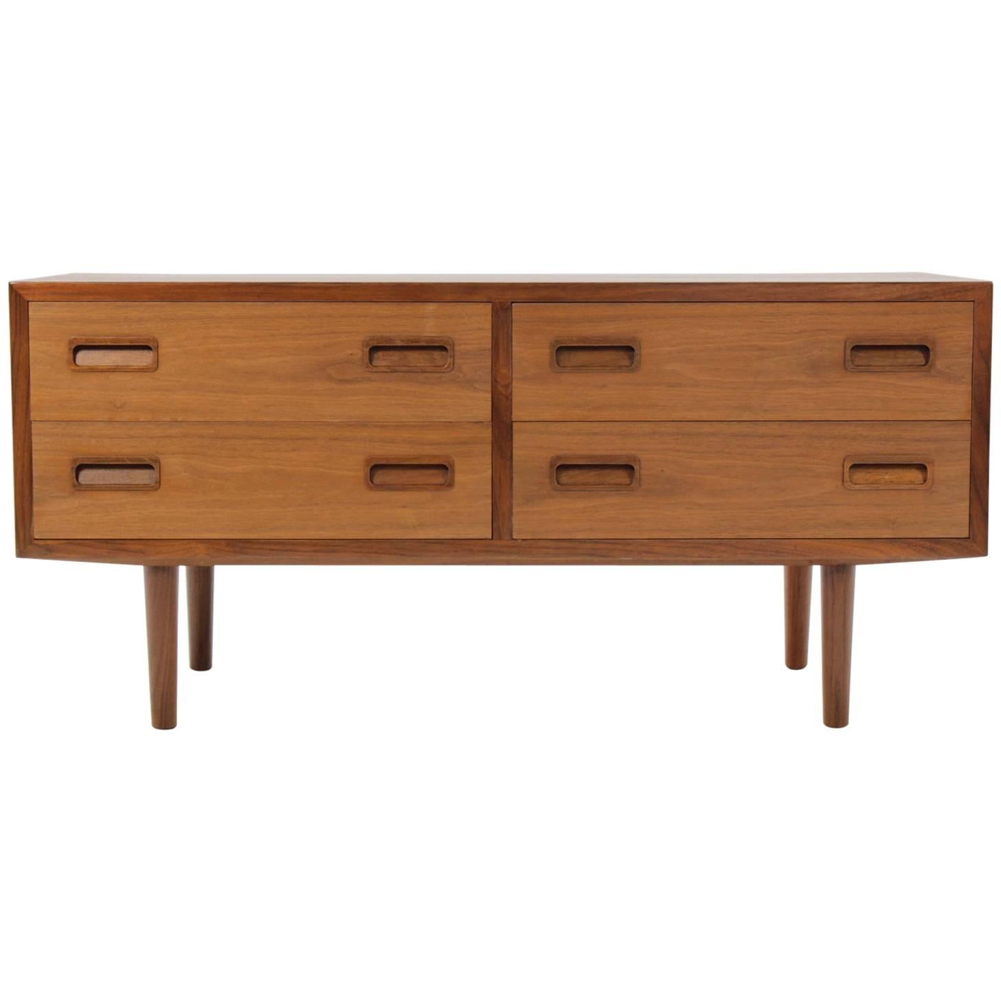 1960s Poul Hundevad Teak Chest of Drawers