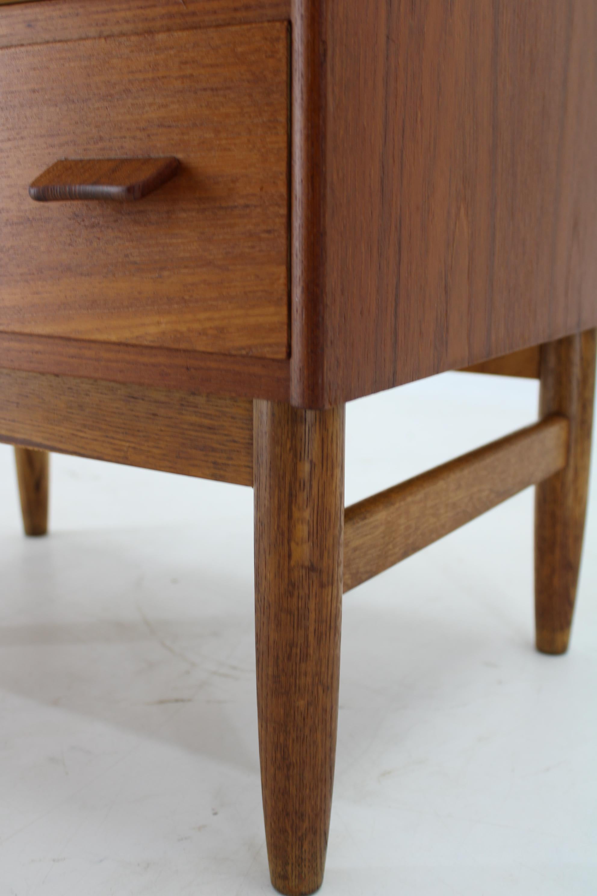 Cassettiera in teak Poul Volther del 1960 di Munch Slagelse Mobler, Danimarca in vendita 8