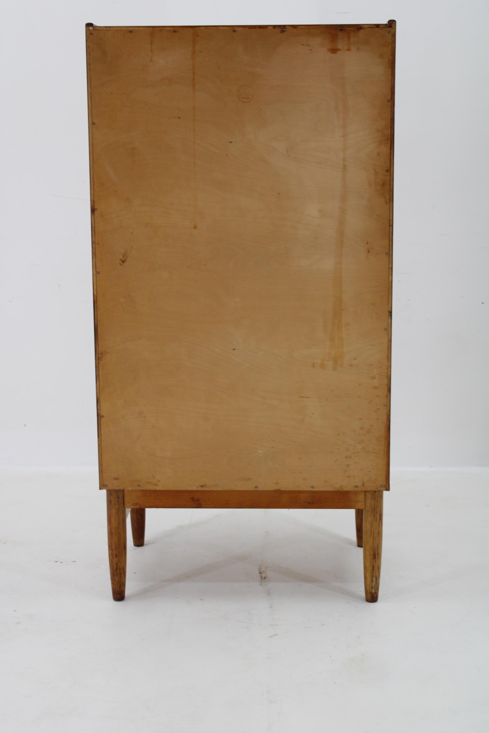 Cassettiera in teak Poul Volther del 1960 di Munch Slagelse Mobler, Danimarca In condizioni buone in vendita a Praha, CZ