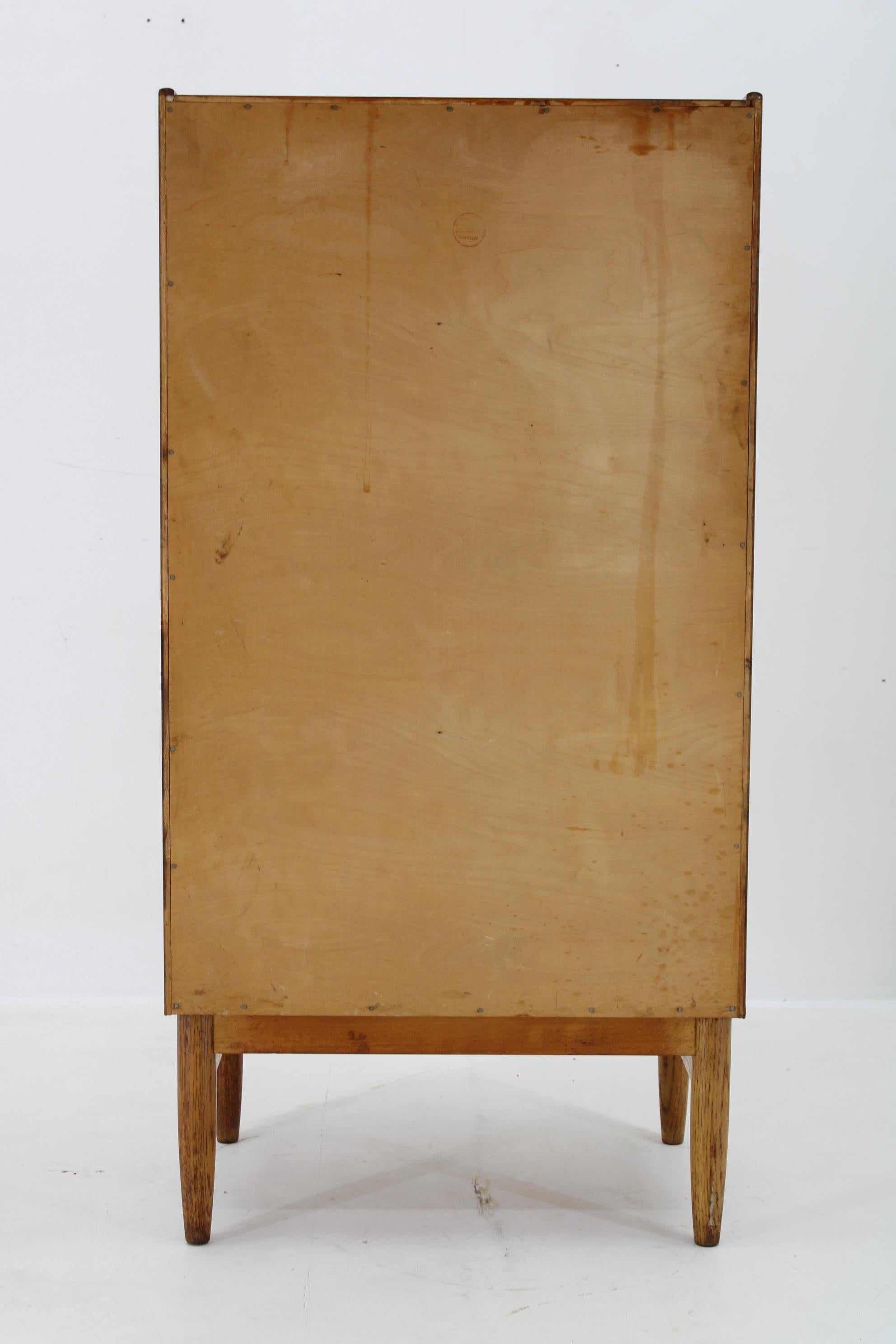 Metà XX secolo Cassettiera in teak Poul Volther del 1960 di Munch Slagelse Mobler, Danimarca in vendita