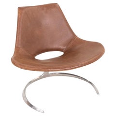 1960s Preben Fabricius & Jorgen Kastholm Scimitar Lounge Chair